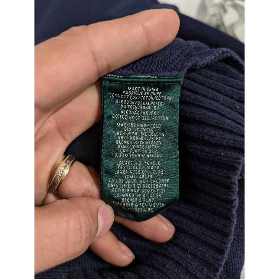 Ralph Lauren o1rshd1 CC20 Sweater in Blue Size US M / EU 48-50 / 2 - 13 Thumbnail