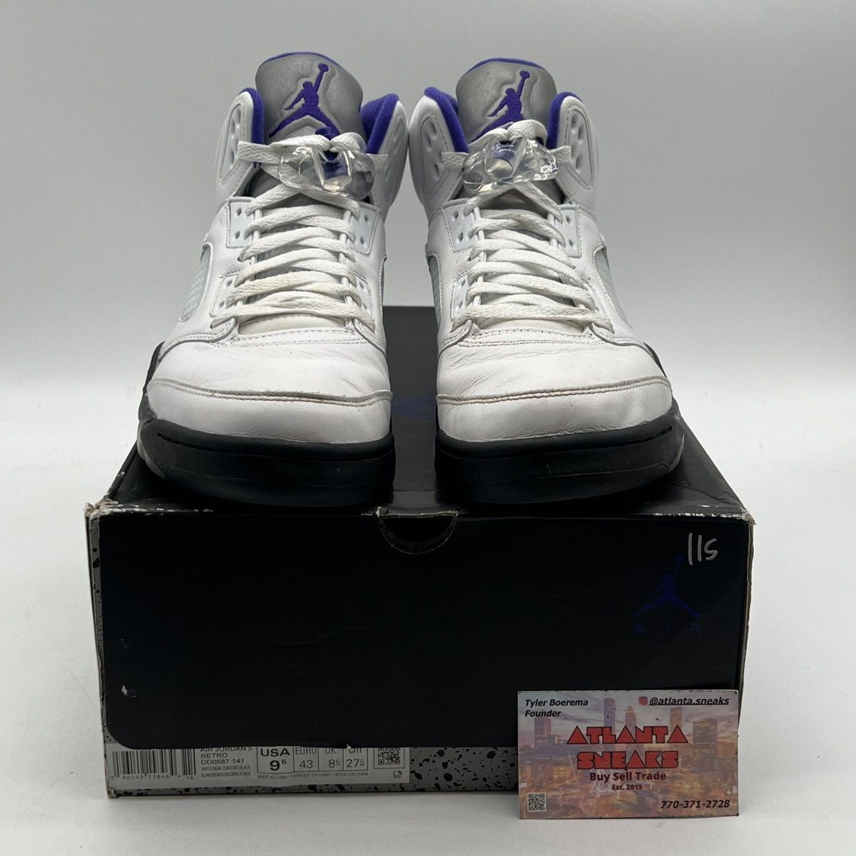 Jordan Brand Air Jordan 5 concord Size US 9.5 / EU 42-43 - 2 Thumbnail