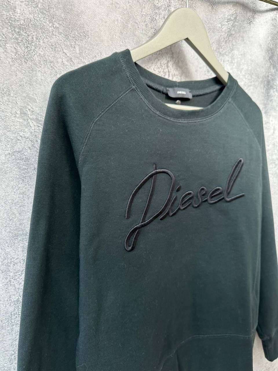 Diesel Diesel Big Embroidered Logo Sweatshirt Crew Neck Size US S / EU 44-46 / 1 - 4 Thumbnail