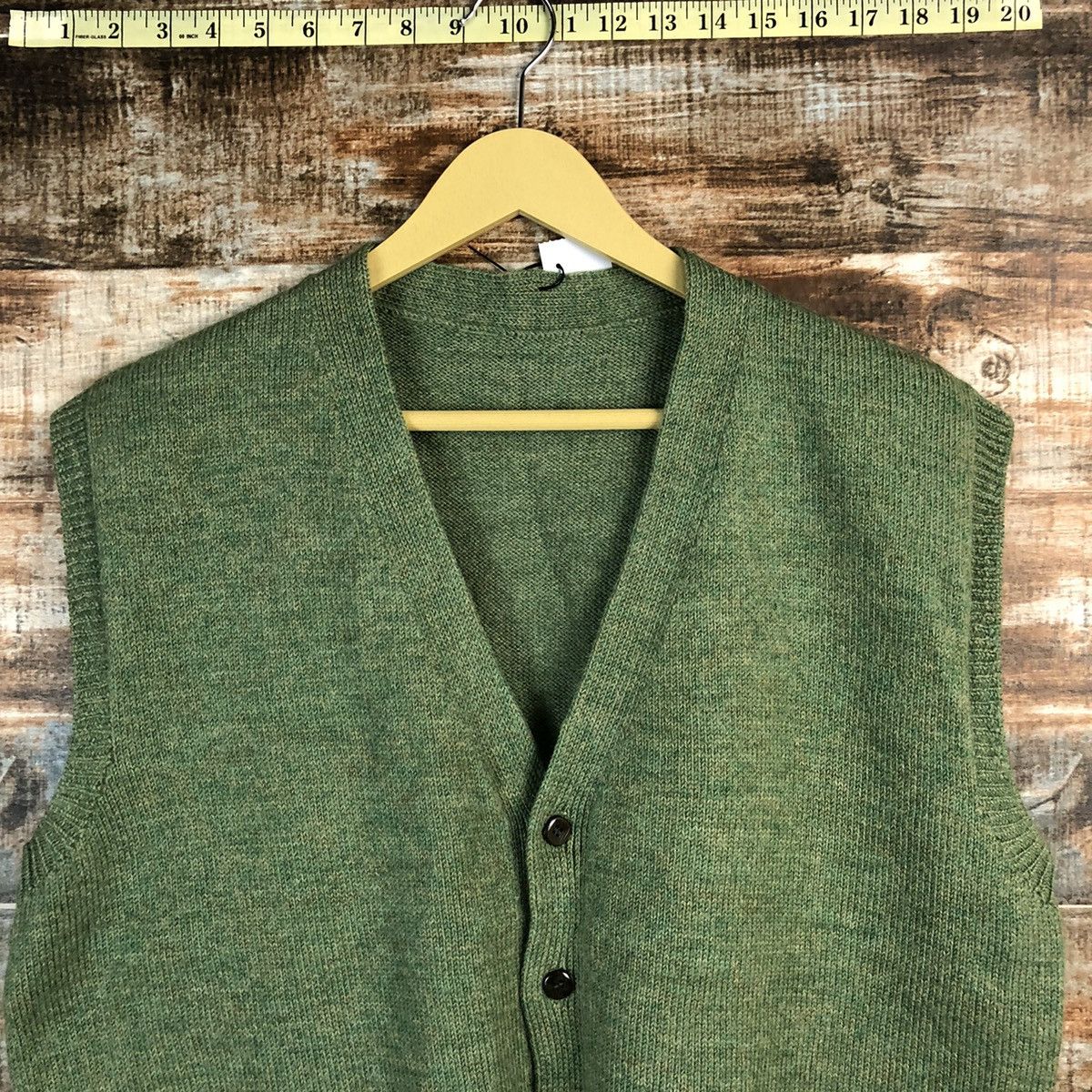 Japanese Brand Japan vintage knitwear Green Handknit #A2319 Size M / US 6-8 / IT 42-44 - 4 Thumbnail