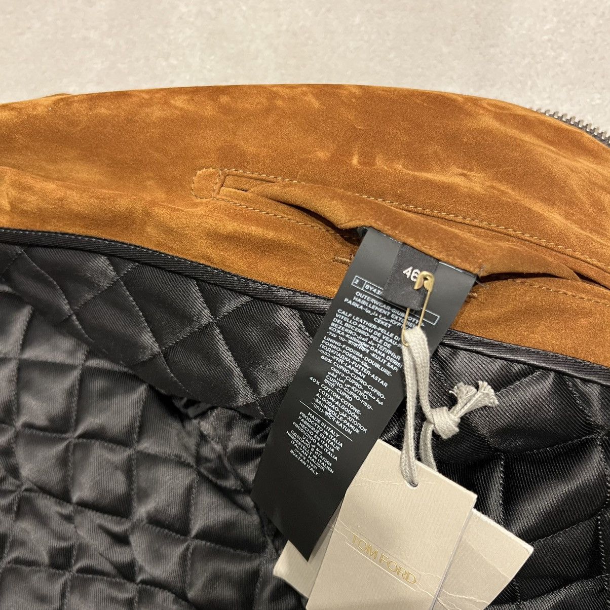 Tom Ford Tom Ford Suede Biker Jacket in Medium Size US M / EU 48-50 / 2 - 6 Thumbnail