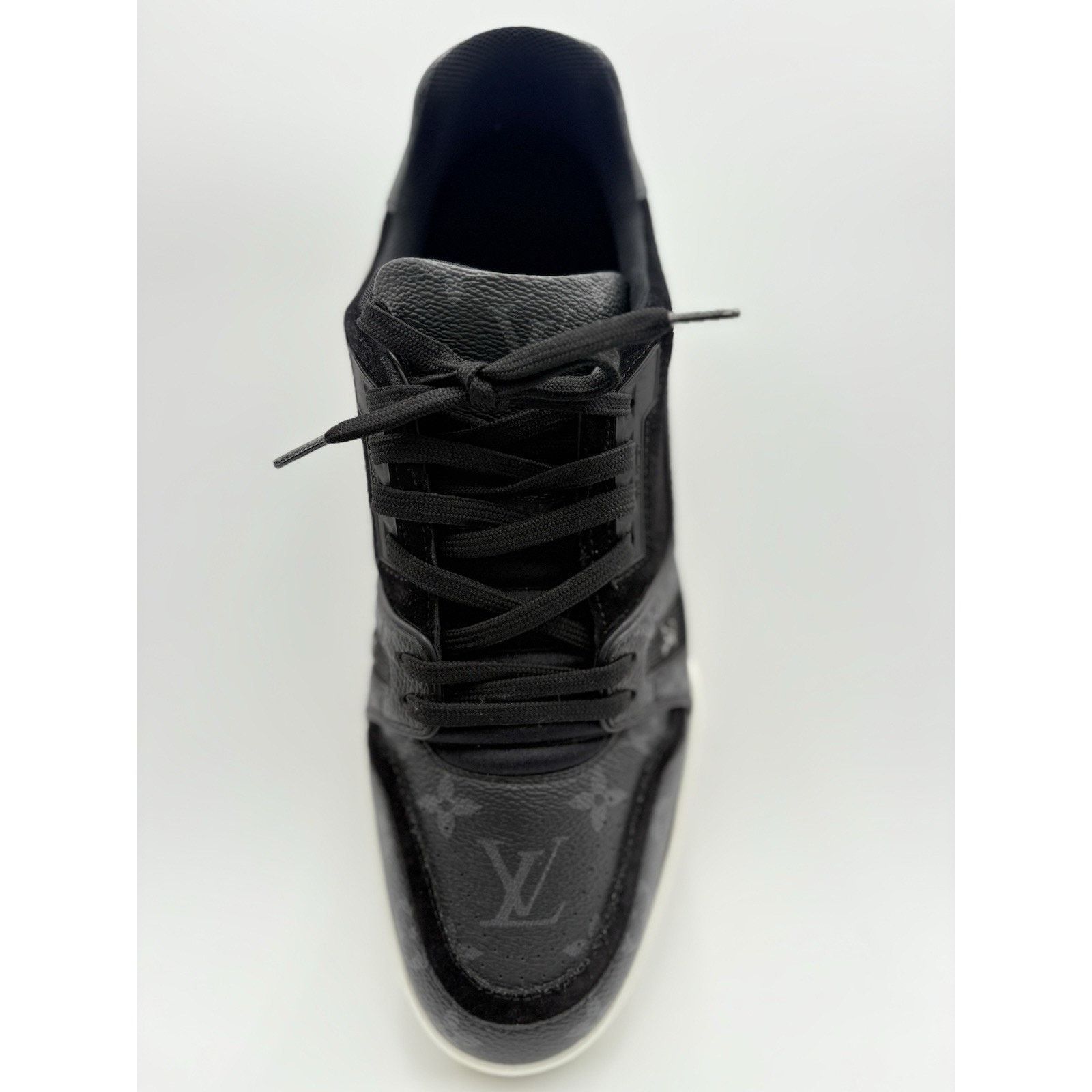 Louis Vuitton Louis Vuitton Trainer ' Black Monogram ' | GREAT CONDITION! Size US 9.5 / EU 42-43 - 11 Thumbnail