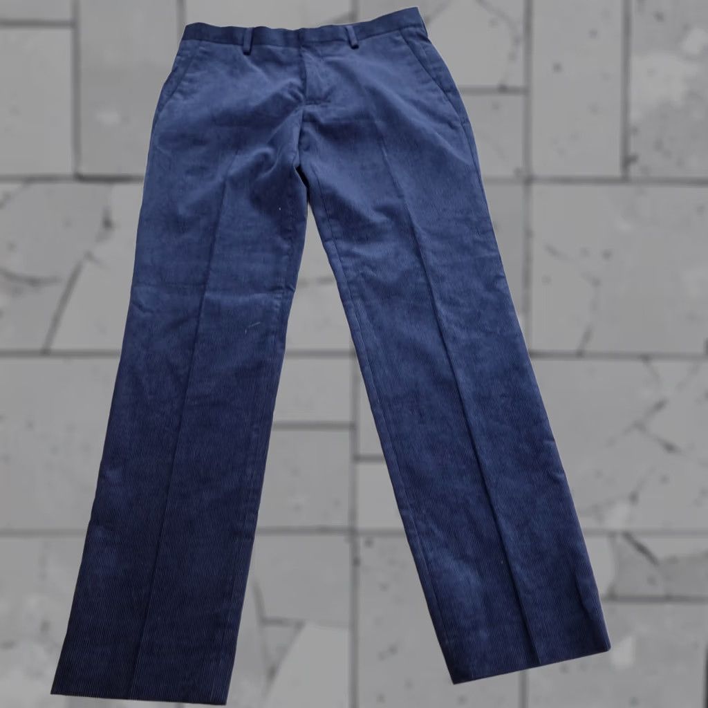 J.Crew J.CREW Pants Slim Blue Corduroy Brisbane Moss Ludlow 30 x 29 Mens Size US 30 / EU 46 - 1 Thumbnail