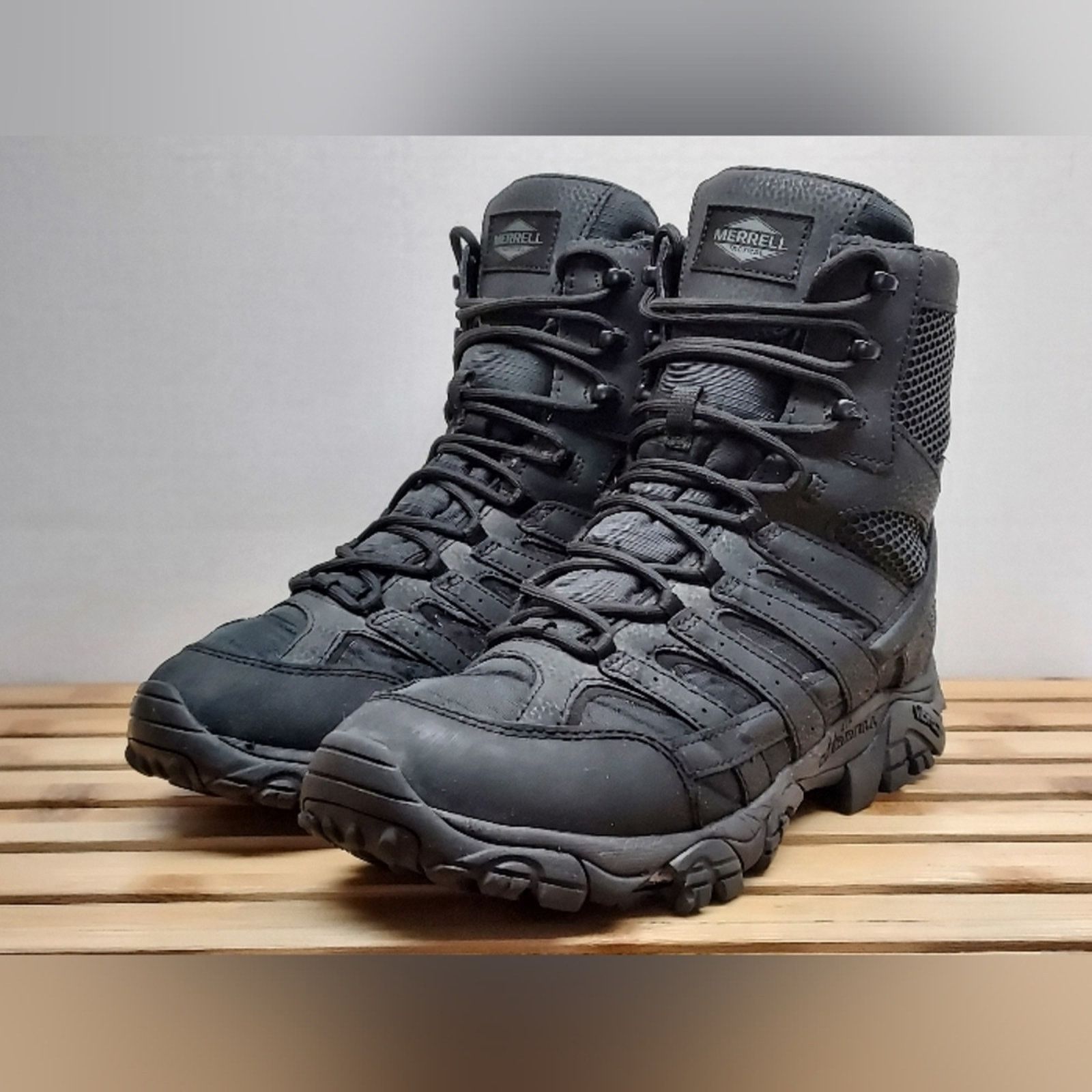 Merrell Merrell Mens Black Tactical Ankle Zip Boots Size 11 Size US 11 / EU 44 - 2 Thumbnail