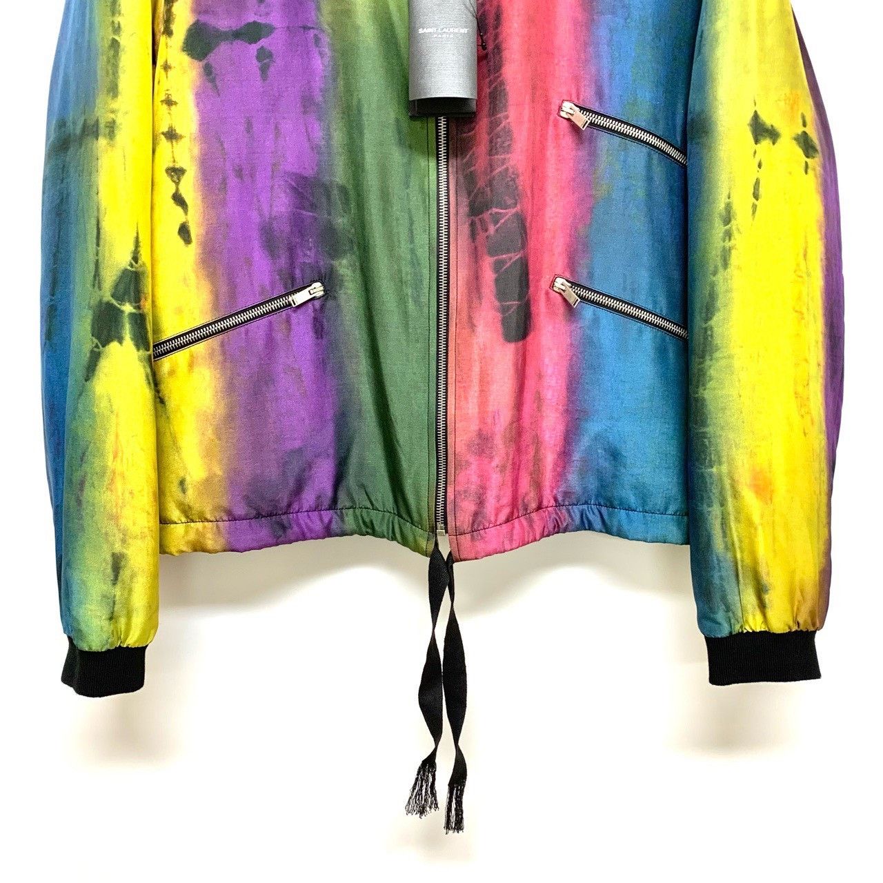 Saint Laurent Paris Saint laurent Mulberry silk jacket coat inside and outside Size US XL / EU 56 / 4 - 4 Thumbnail