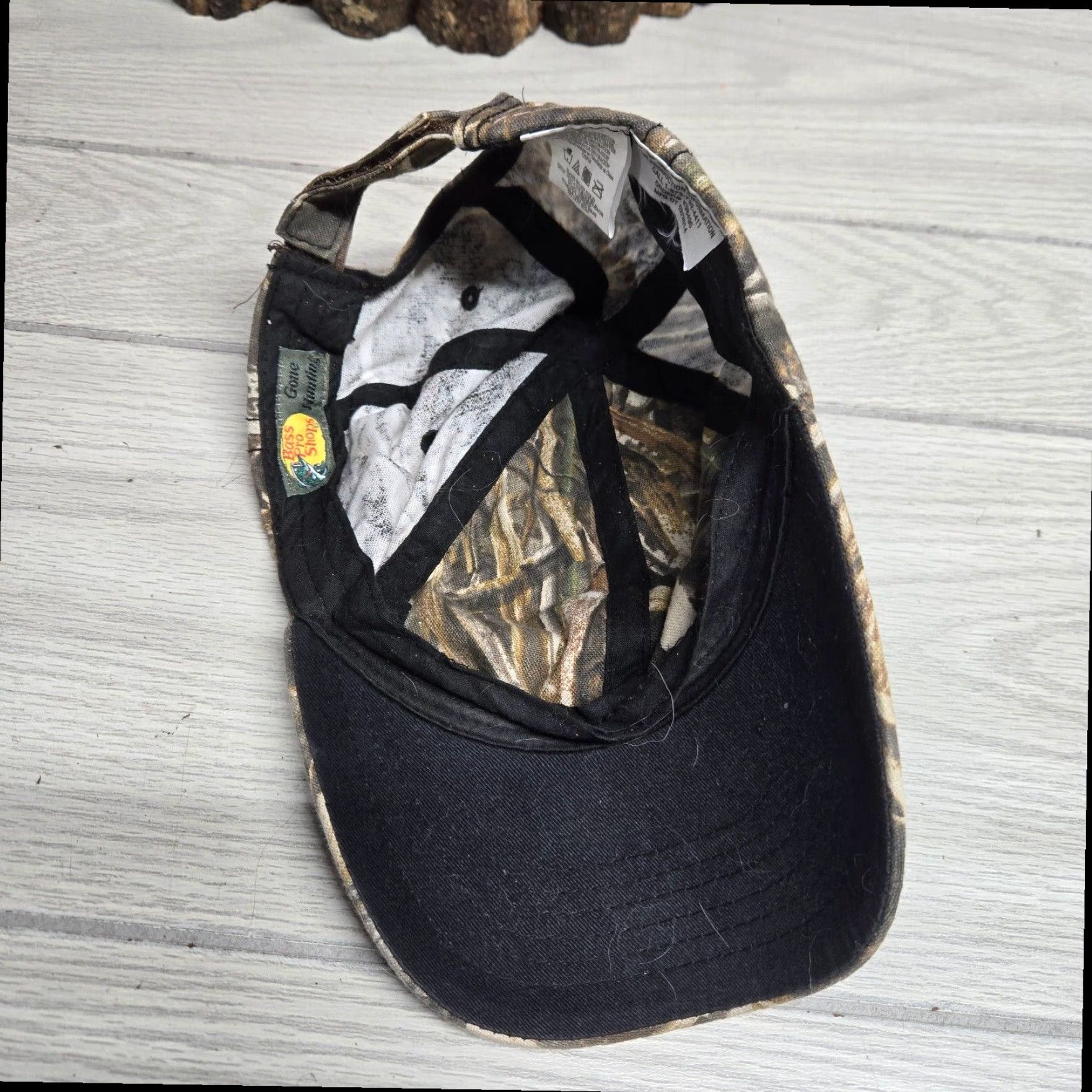 Hunter Hunter Camo Baseball Cap Adjustable Multicolor Mens Size ONE SIZE - 6 Thumbnail