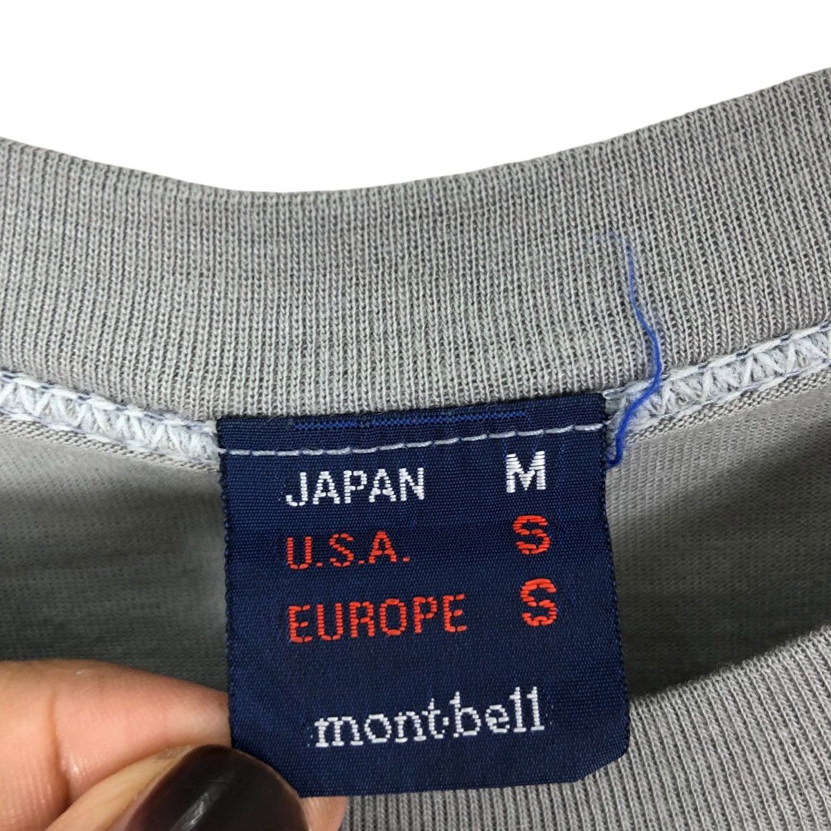 Montbell Vintage 90s MONT-BELL T-Shirt Hike Distressed Size US M / EU 48-50 / 2 - 5 Thumbnail