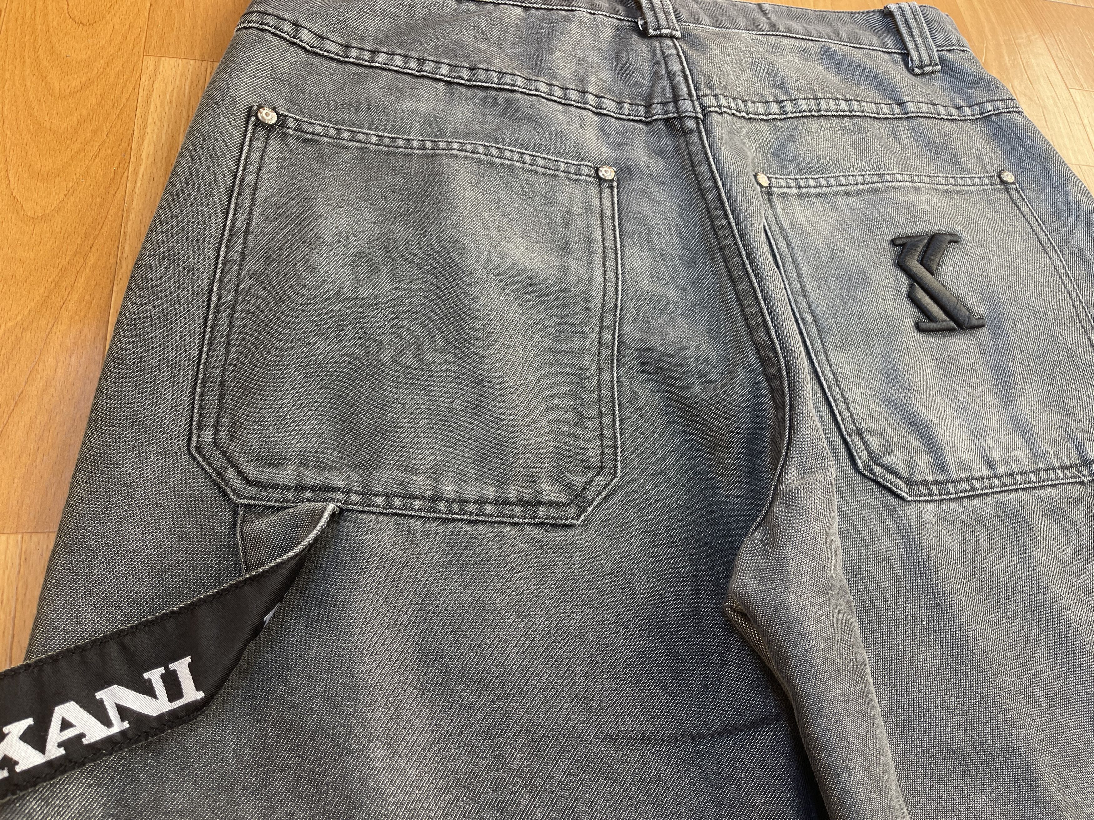 Karl Kani KARL KANI jeans shiny vintage baggy jeans silver metallic 34 Size US 34 / EU 50 - 7 Thumbnail