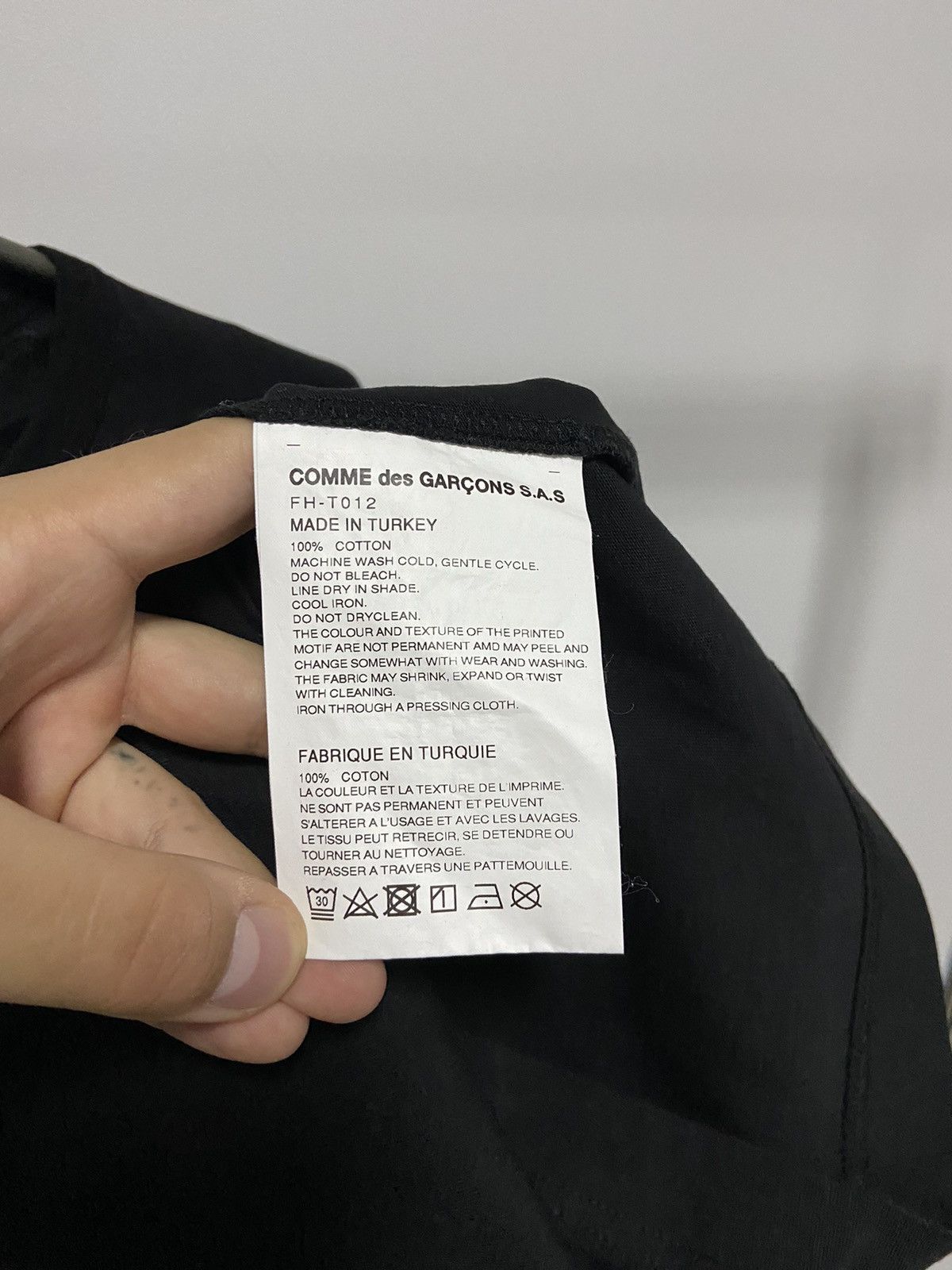 Comme des Garcons PLAY Play Come des garçons longsleeve Japanese brand logo vintage Size US S / EU 44-46 / 1 - 6 Thumbnail