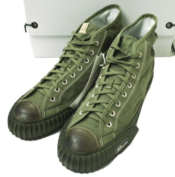 Visvim Visvim visvim KIEFER MID FORAGE Specially Processed Cotton Duck Sneaker Textile Shoes 0121201001004 DUTY FREE for USA Size ONE SIZE - 1 Thumbnail