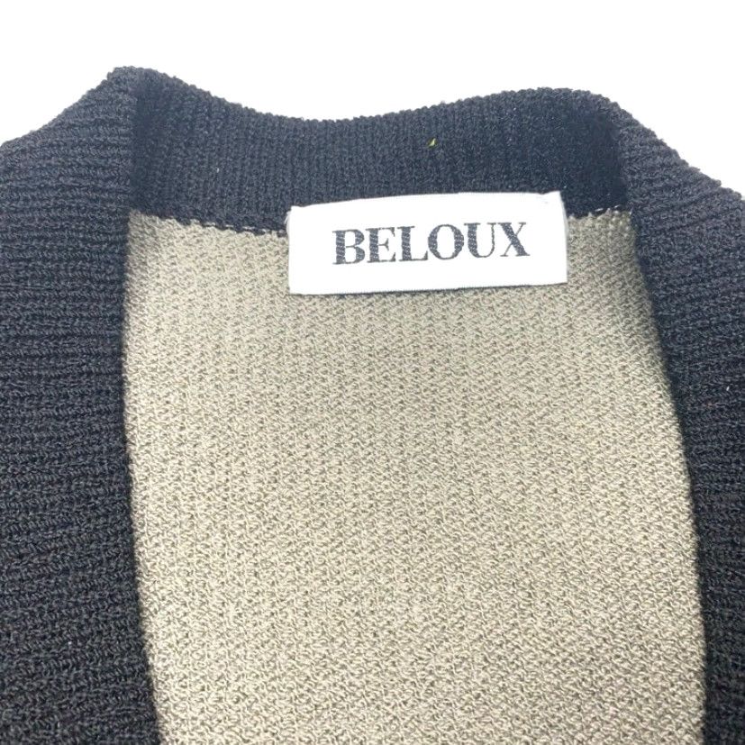 Vintage VINTAGE Beloux Cardigan Sweater Womens XL Gray Black Gold Buttons Shoulder Pads Holiday Fall Winter Spring Casual Womens Cardigan Size XL / US 12-14 / IT 48-50 - 6 Thumbnail