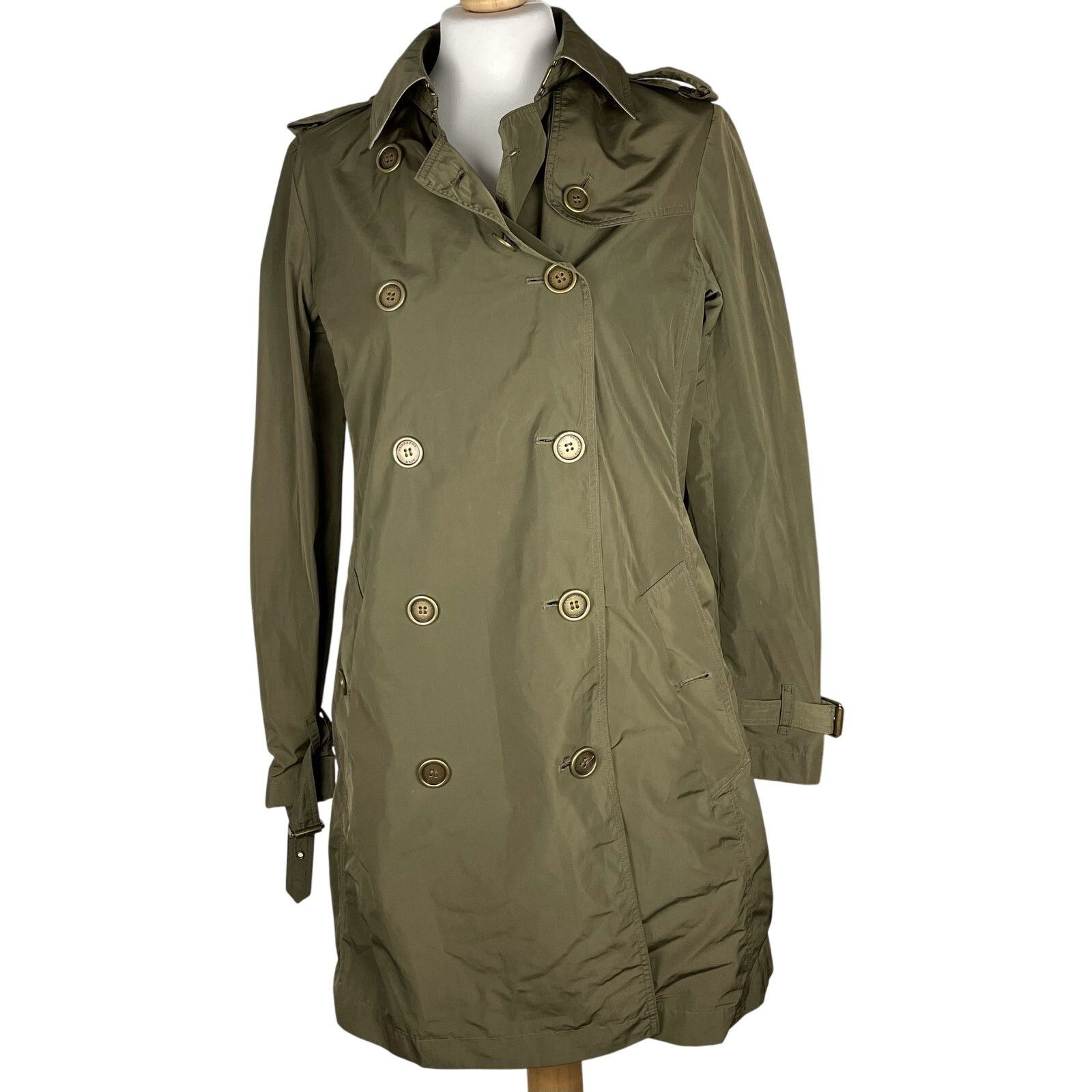 【関税&送料込】Burberry Sage Green Gabardine Trench Coat Burberry Sage Green Gabardine Trench Coat | Grailed