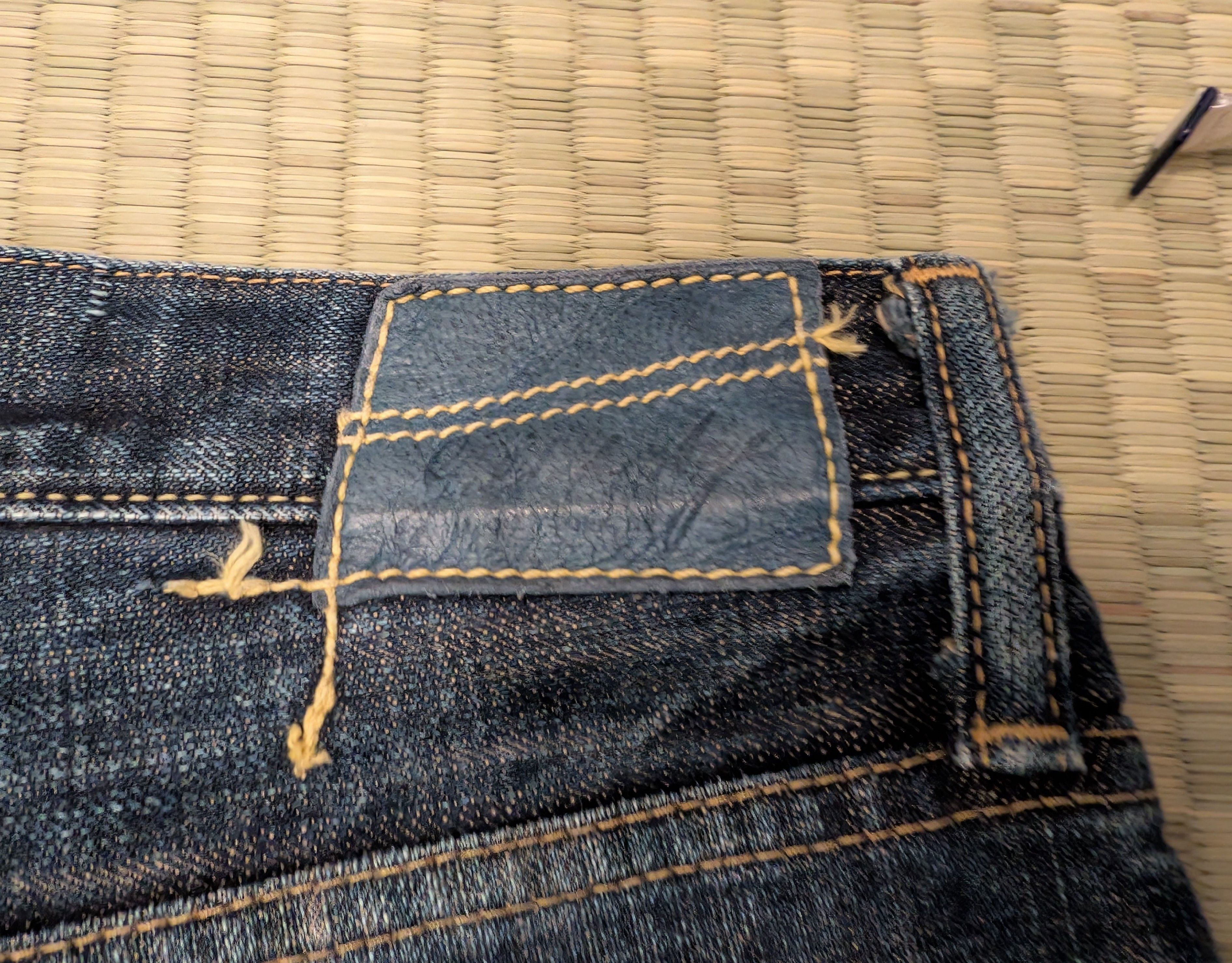 Gilded Age Gilded Age Distressed Denim Jeans Straight Fit Made in USA Size US 34 / EU 50 - 7 Thumbnail