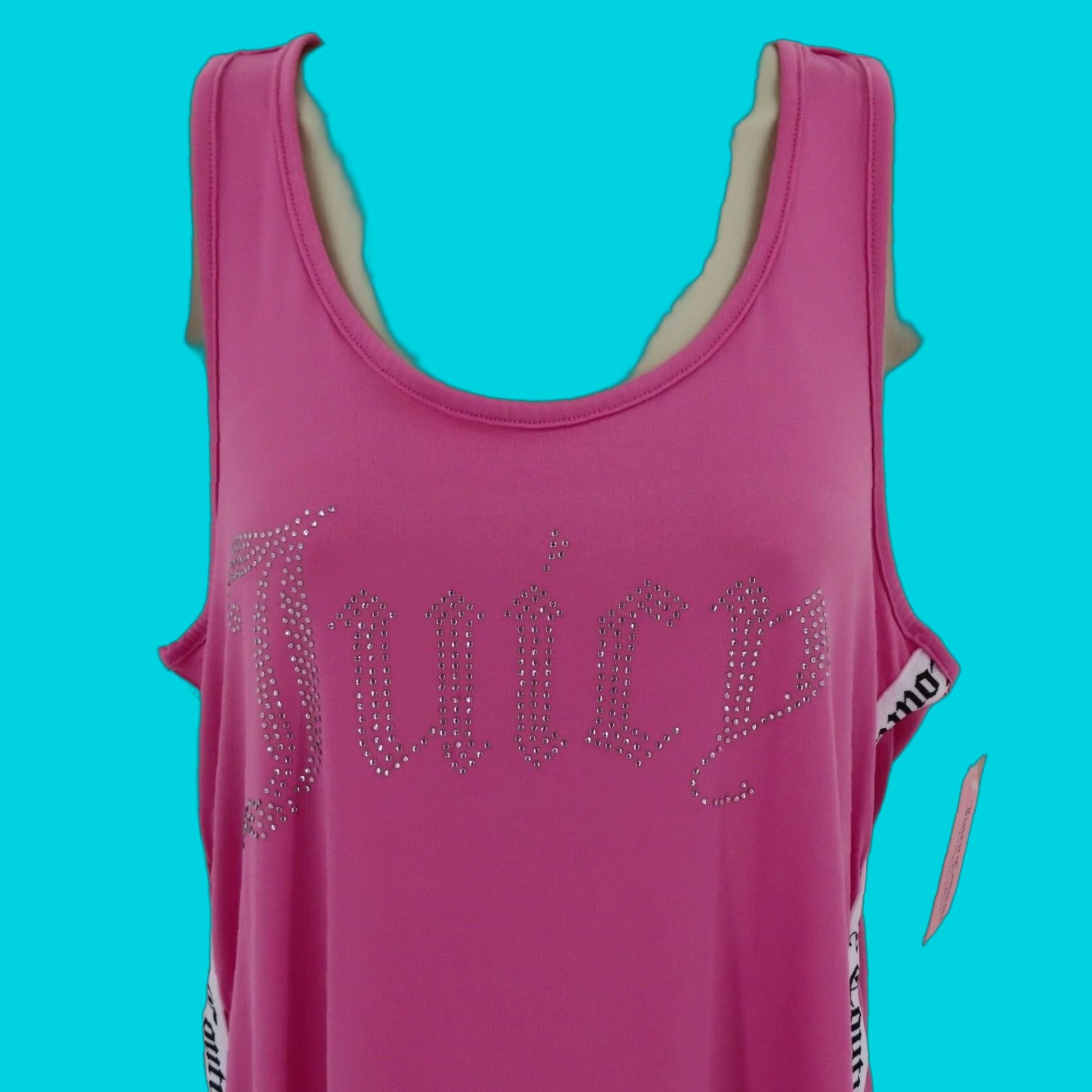 Juicy Couture Juicy Couture Dress Sleeveless Pink Nightgown Socialite Rhinestone M Women NEW NWT Size M / US 6-8 / IT 42-44 - 1 Thumbnail
