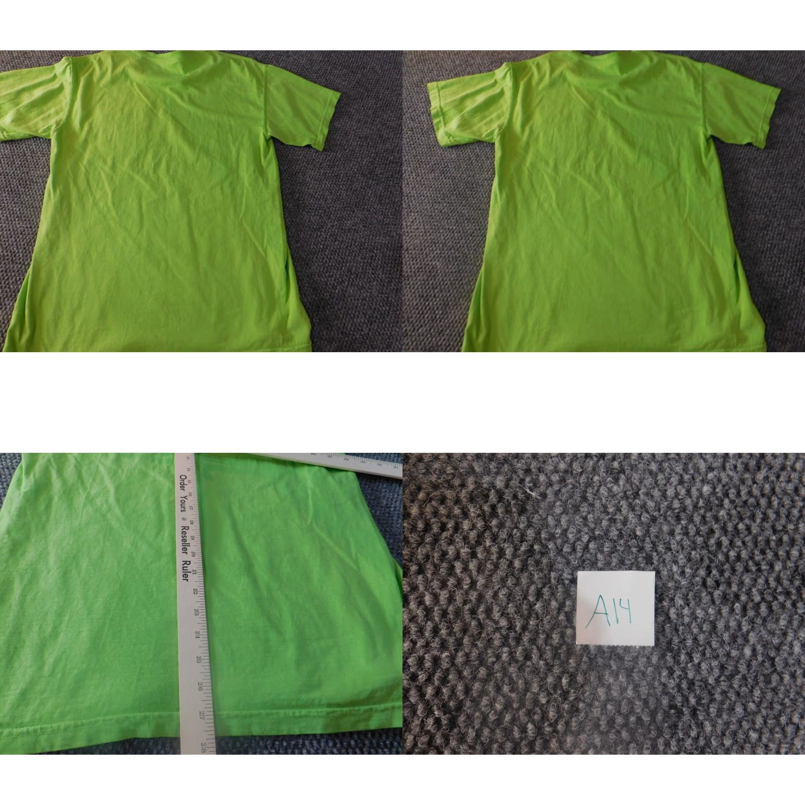 Comfort Colors Comfort Colors Mens Shirt M Green logo graphic classic T-Shirt Crew Neck Short Sleeve Cotton Knit Breathable Logo Classic Regular Men Size US M / EU 48-50 / 2 - 8 Thumbnail