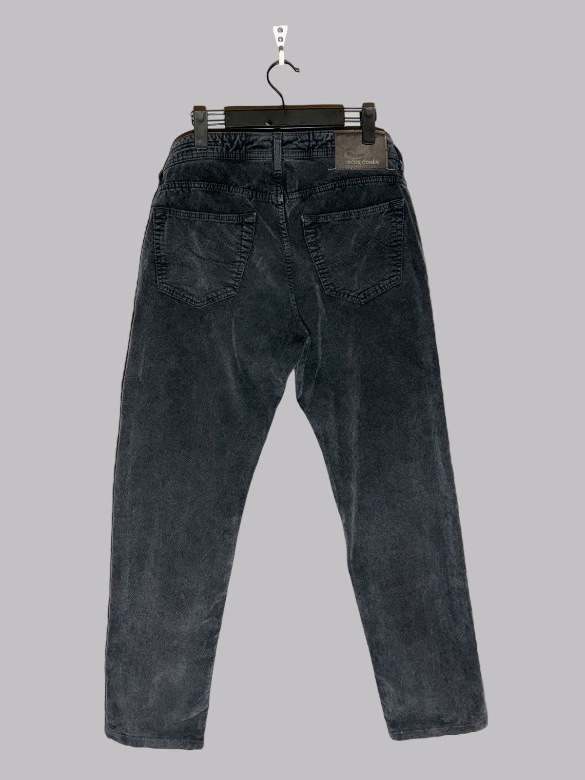 Jacob Cohen Jacob Cohen 622 Style Italian Designer Pants Like Velour Size US 35 - 3 Thumbnail