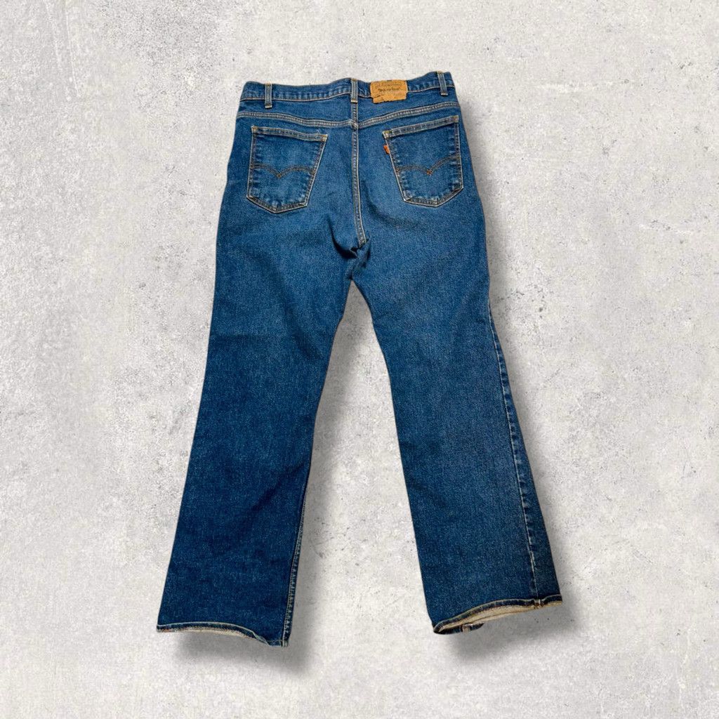 Levi's Vintage 1990s Levis 517 Jeans Orange Label 38x32 Size US 38 / EU 54 - 1 Thumbnail