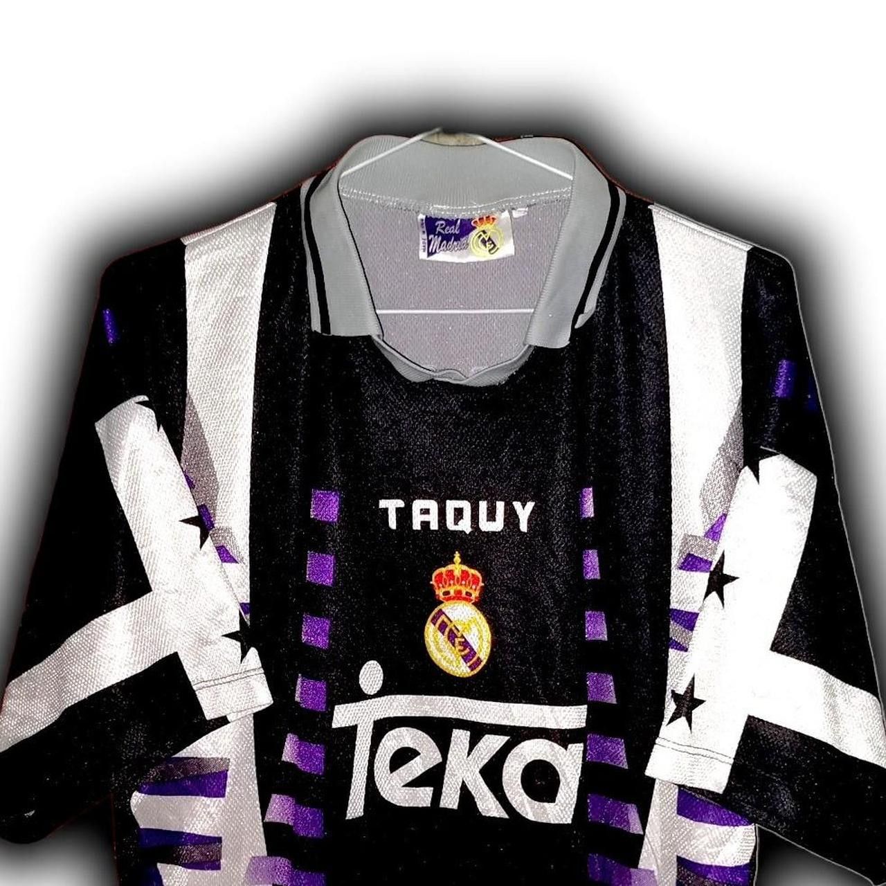 Other Real Madrid Spain 1996 1997 1998 Fan Third 3rd Shirt Jersey Size US L / EU 52-54 / 3 - 1 Thumbnail