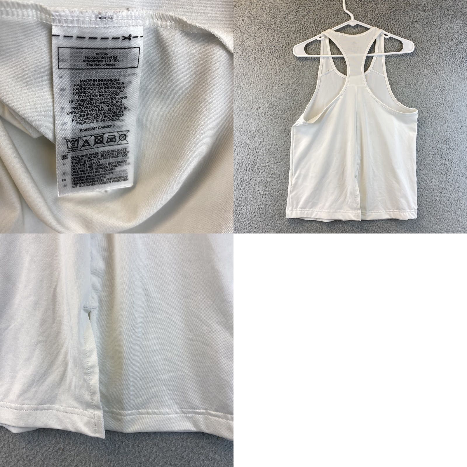 Adidas adidas Climalite Sleeveless Shirt Women's S White Tank Top / 42-41 Size S / US 4 / IT 40 - 8 Thumbnail