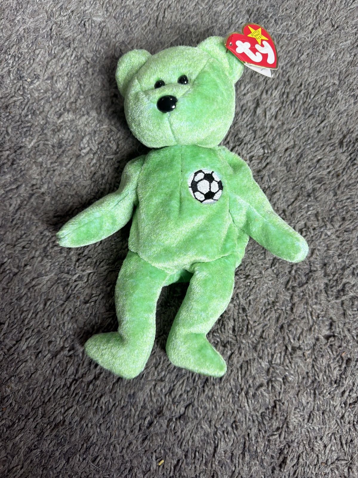 Vintage 1999 Ty Kicks Beanie Baby Size ONE SIZE - 1 Thumbnail