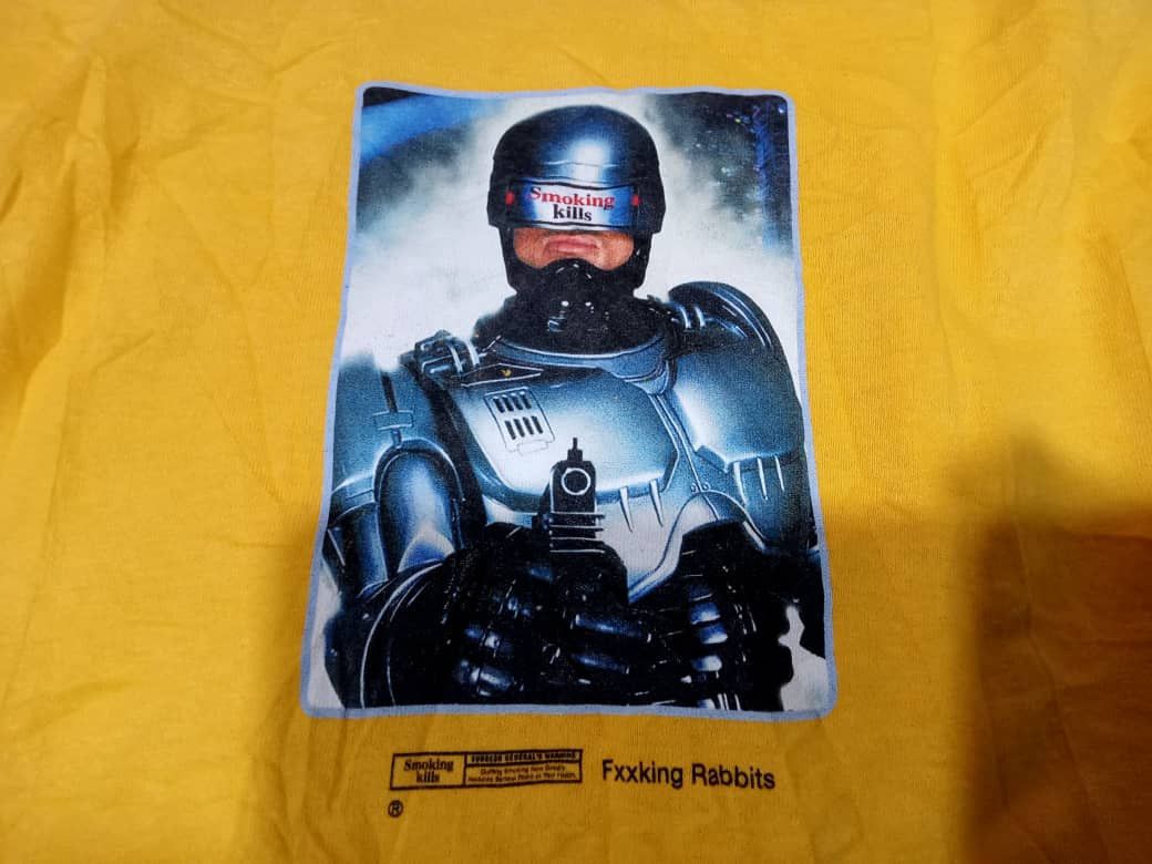 FR2 × Japanese Brand FR2 Robocop Long Sleeve Tshirt Size US L / EU 52-54 / 3 - 1 Thumbnail