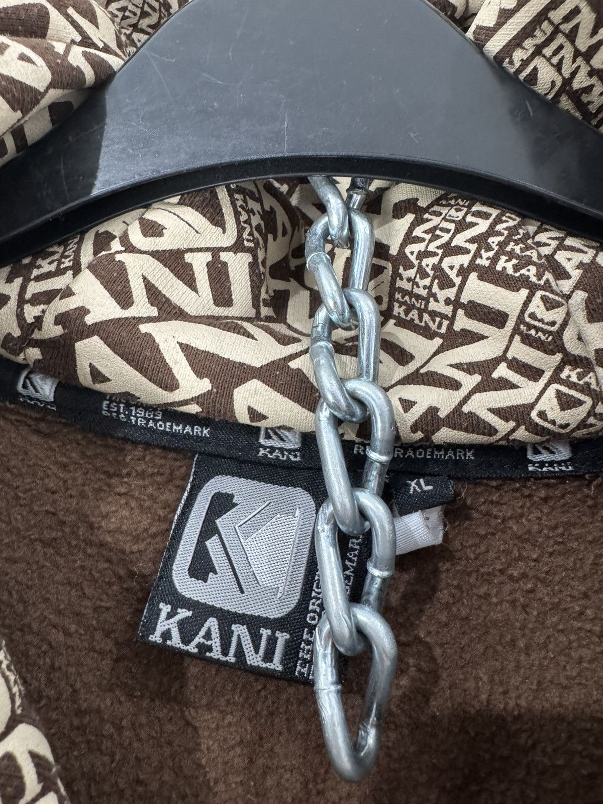 Karl Kani Karl Kani USA y2k 00s Big Logo Hoodie Vintage Size US XL / EU 56 / 4 - 3 Thumbnail