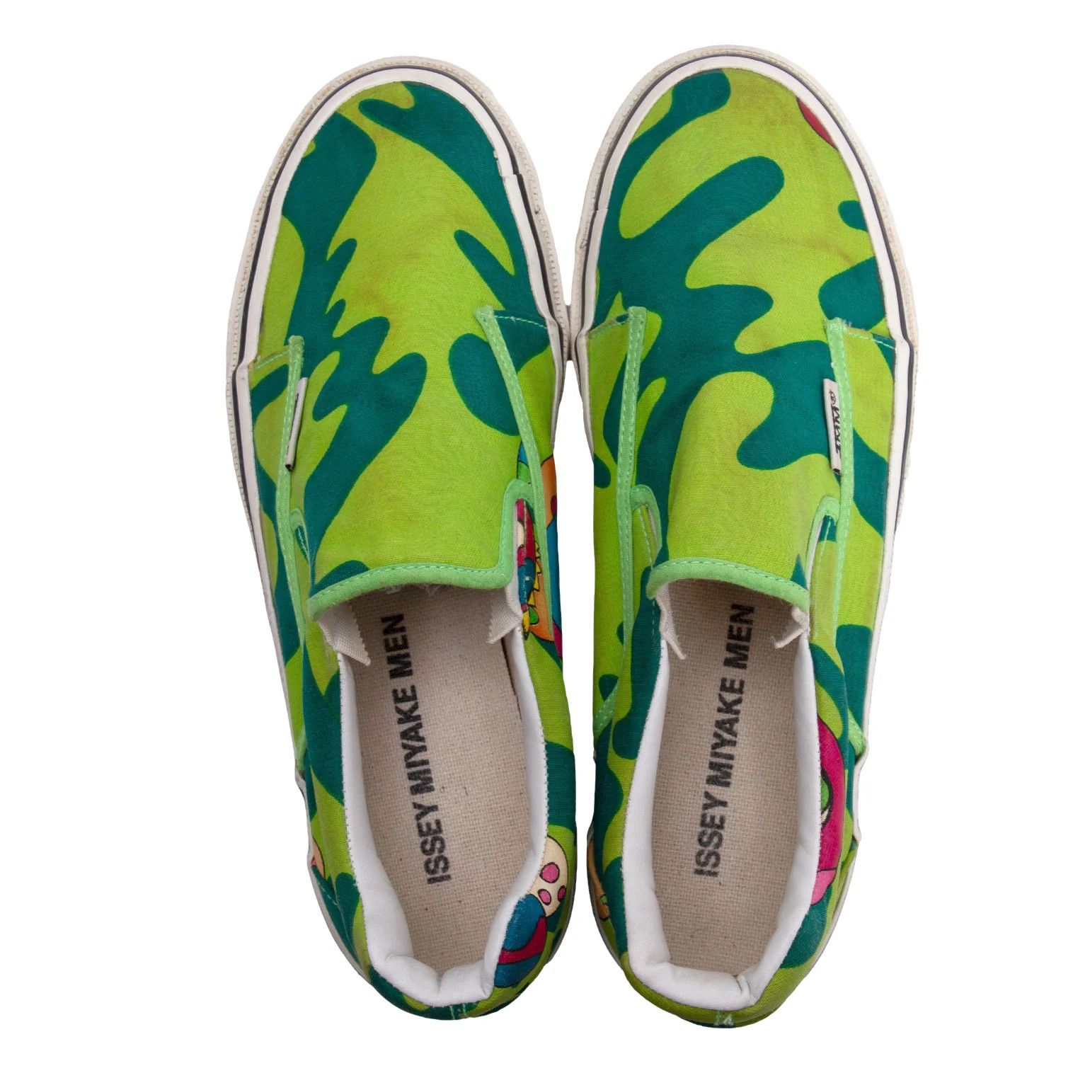 Issey Miyake Takashi Murakami Positional Mushroom Slip-Ons in Yellow Size US 9 / EU 42 - 17 Thumbnail