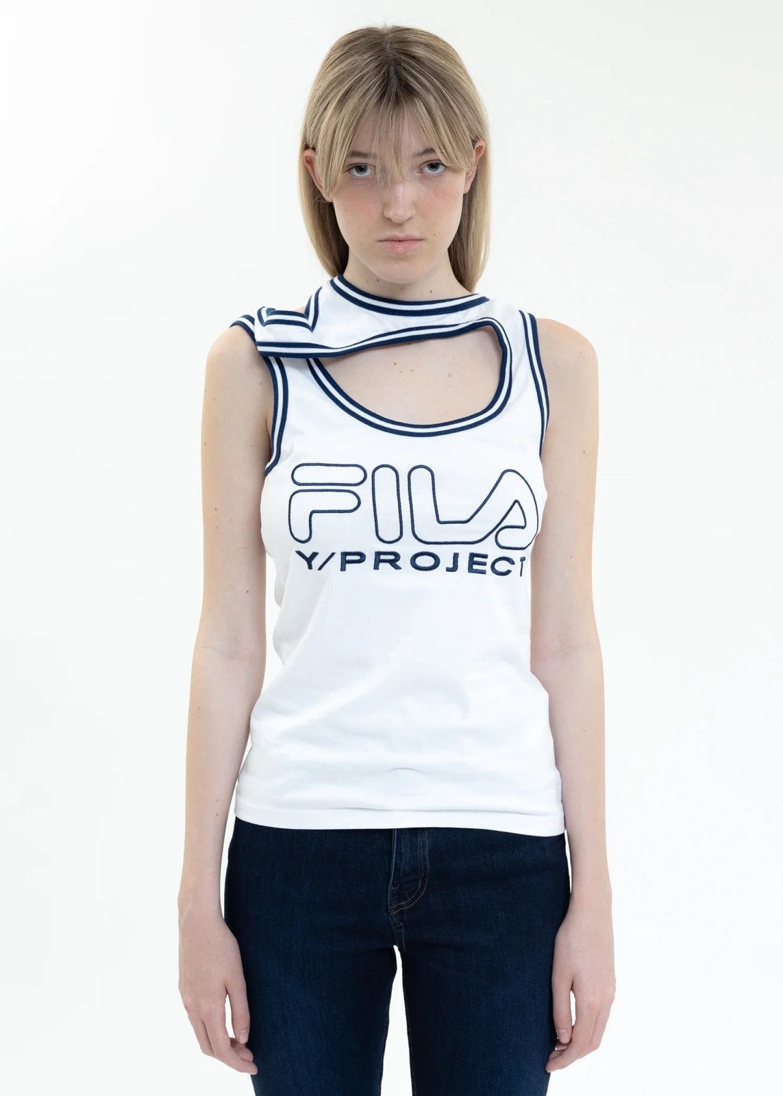 Fila × Y/Project Fila & Y/project triple collar tank Size XS / US 0-2 / IT 36-38 - 1 Thumbnail