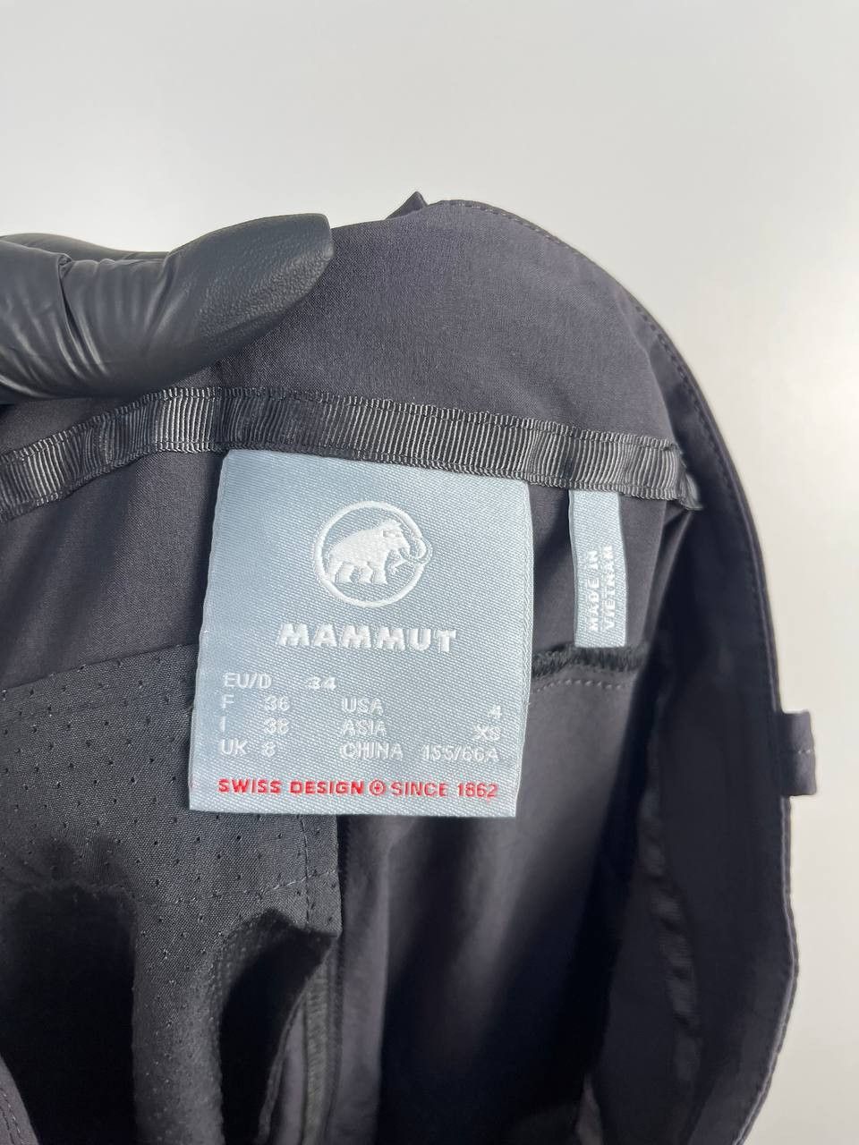 Mammut Mammut Womens Outdoor Hiking Pants Black Stretch Size EU 36 Size 36" / US 14 / IT 50 - 6 Thumbnail