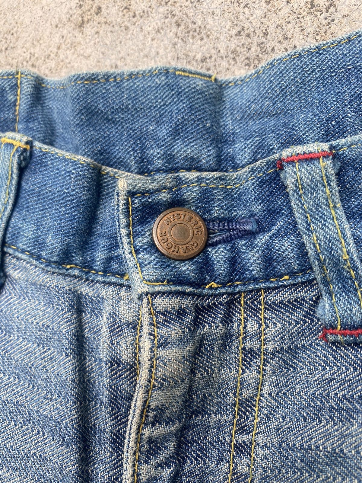 Hysteric Glamour × Japanese Brand Flare Jeans Hysteric Glamour Hagi Patches Bootcut Size US 28 / EU 44 - 10 Thumbnail
