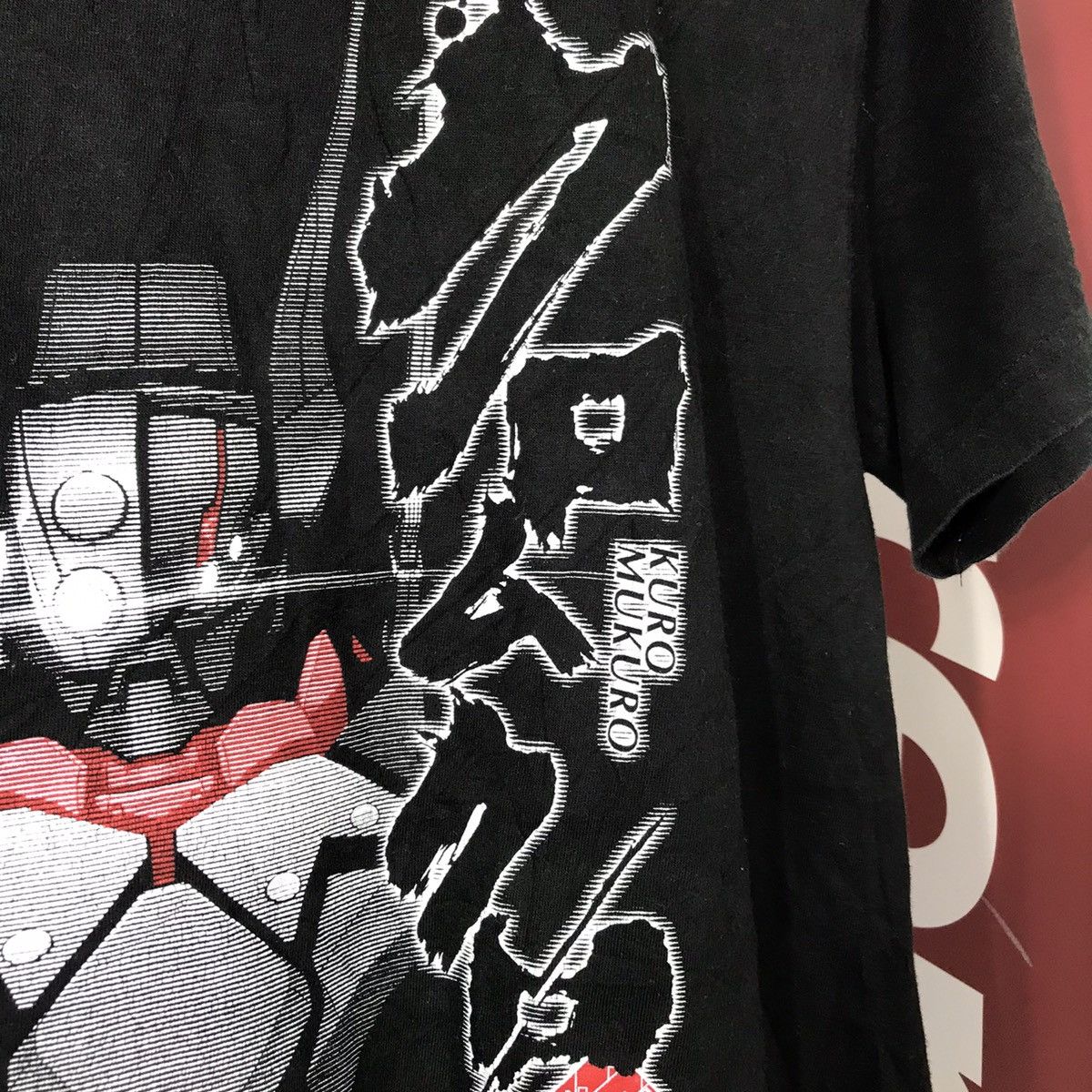 Anime Vintage Rare kuro mokuro Gundam Wing Squad Shirt Size US M / EU 48-50 / 2 - 4 Thumbnail