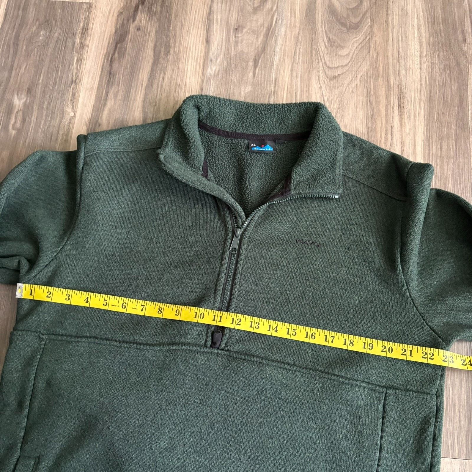 KAVU Kavu Jacket Men's Size XL Green Half Zip Long Sleeve Size US XL / EU 56 / 4 - 5 Thumbnail