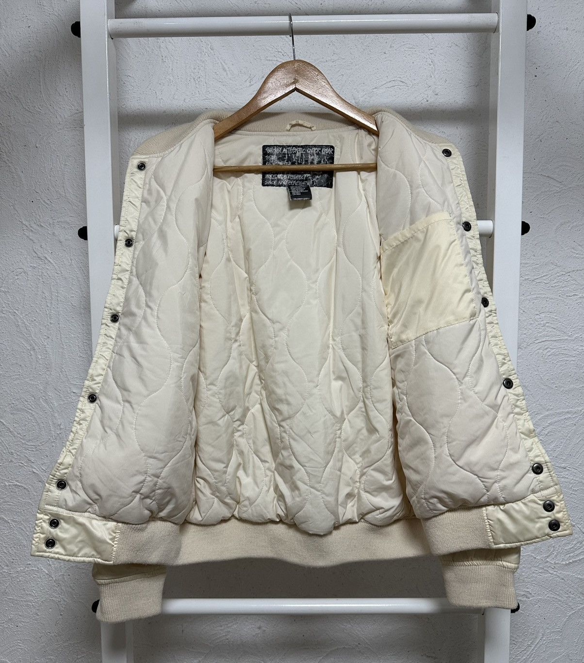 Stussy Vintage Stussy Bomber Jacket Men’s Size S Big Logo Size US S / EU 44-46 / 1 - 9 Thumbnail