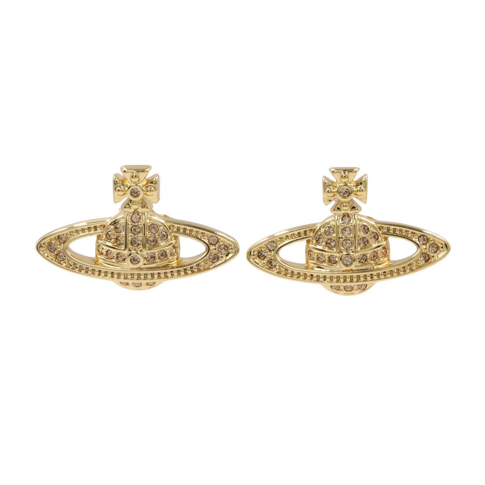 Vivienne Westwood Vivienne Westwood Vivienne Westwood Earrings Jewelry Metal Earrings 62020033R121 DUTY FREE for USA Size ONE SIZE - 1 Thumbnail