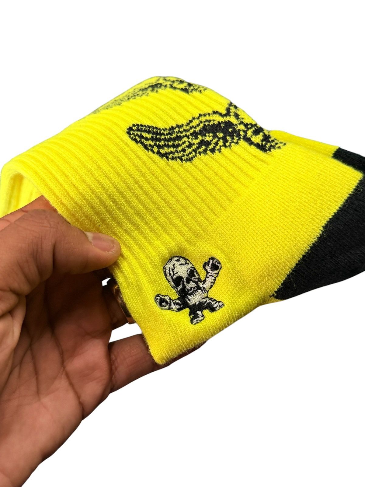 Chrome Hearts Chrome Heart Yellow Foti Sock Size ONE SIZE - 10 Thumbnail
