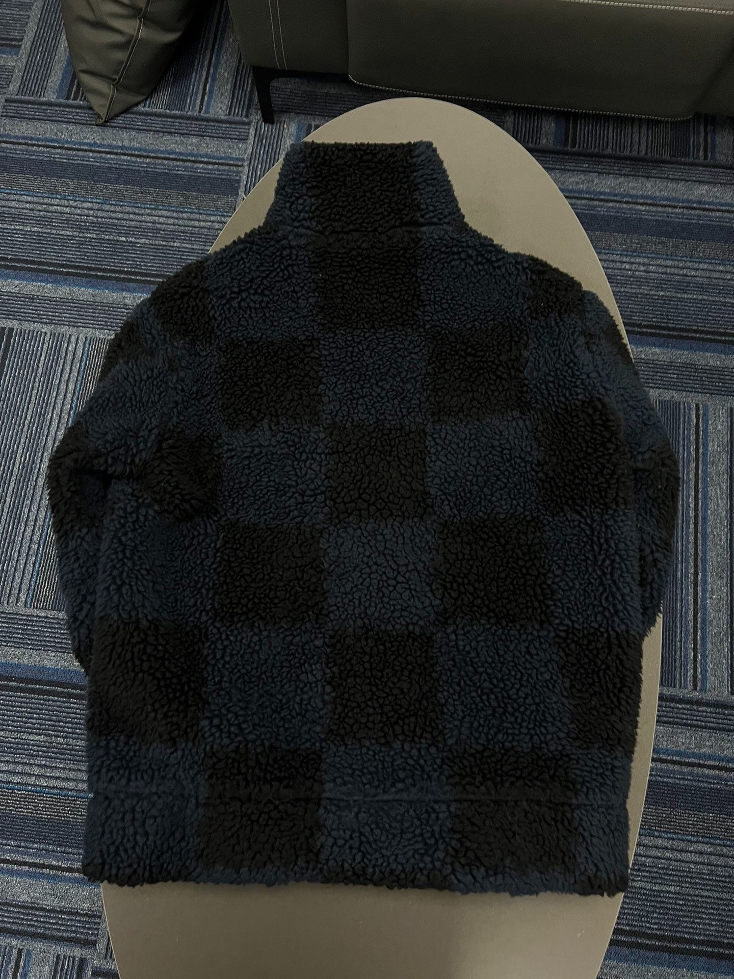 Louis Vuitton Louis Vuitton Checkerboard polar fleece teddy jacket Nextar Size US M / EU 48-50 / 2 - 2 Thumbnail
