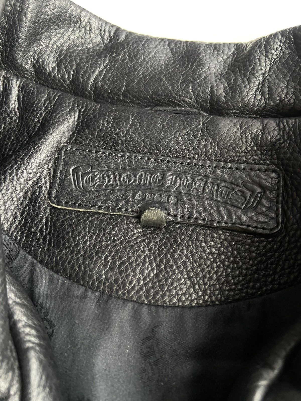 Chrome Hearts Chrome Hearts JJ Dean Mathematical Leather Jacket Size US XL / EU 56 / 4 - 6 Thumbnail