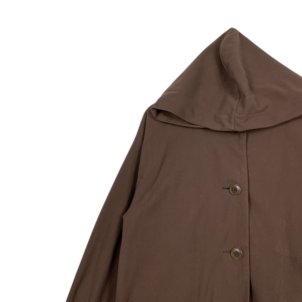 Japanese Brand Miyoshi Ehka Sopo Hooded Overcoat Size M / US 6-8 / IT 42-44 - 7 Thumbnail