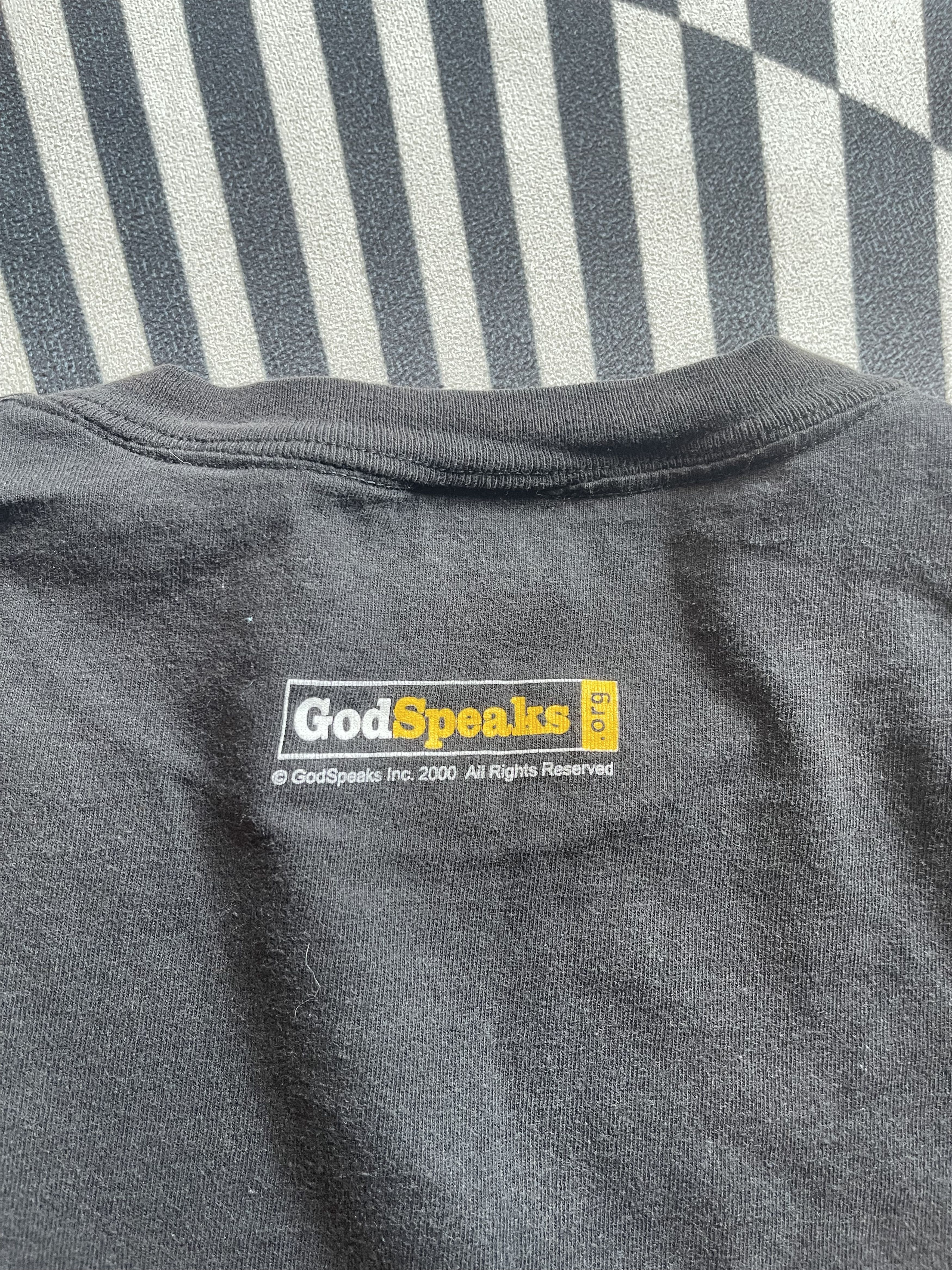 Vintage Vintage 1999 GodSpeaks "Love Thy Neighbor" T-Shirt Size US XL / EU 56 / 4 - 7 Thumbnail