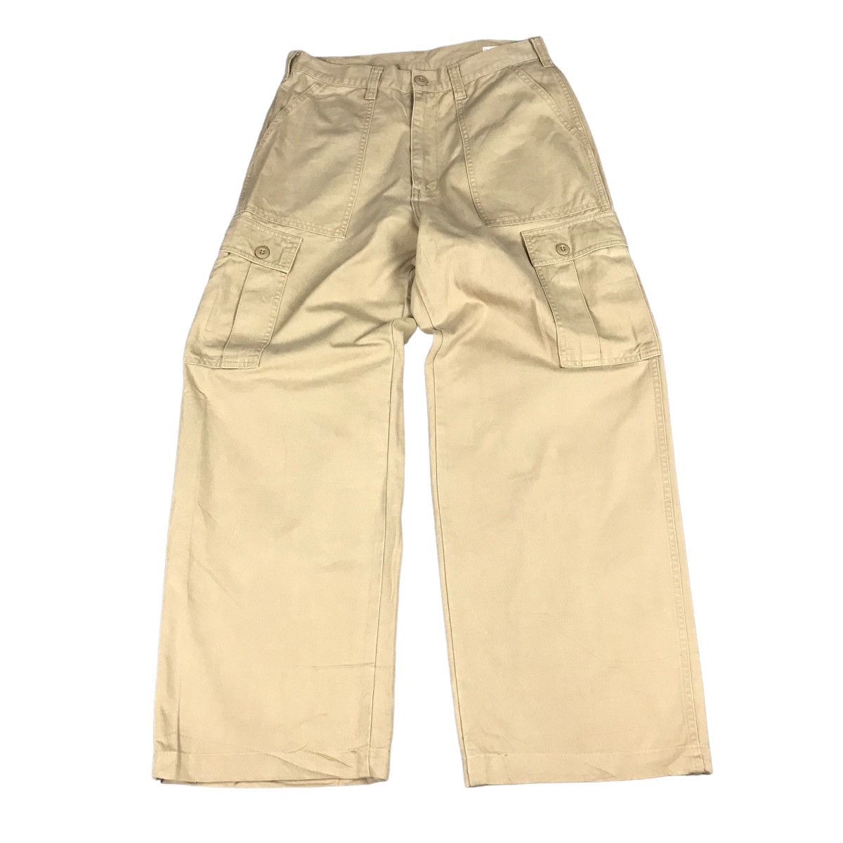 image of Baggy Cargo Schott Khaki Pants, Men's (Size 29)