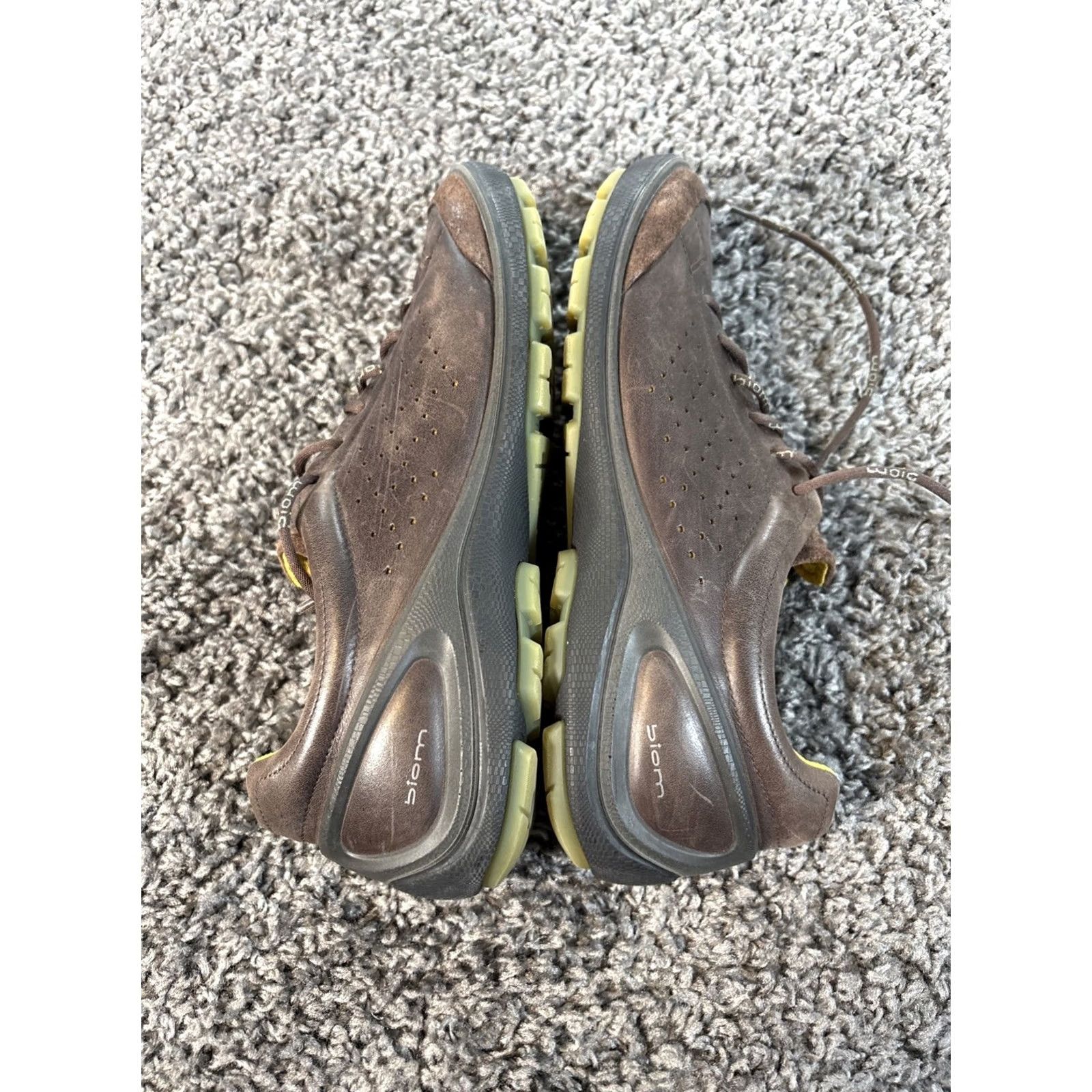 Ecco ECCO Biom Biom Grip Shoes Mens 40 Brown Leather Walking Trail Sneakers Low Top Mens Brown Leather Athletic Sneaker Shoes Ventage? Size US M / EU 48-50 / 2 - 6 Thumbnail