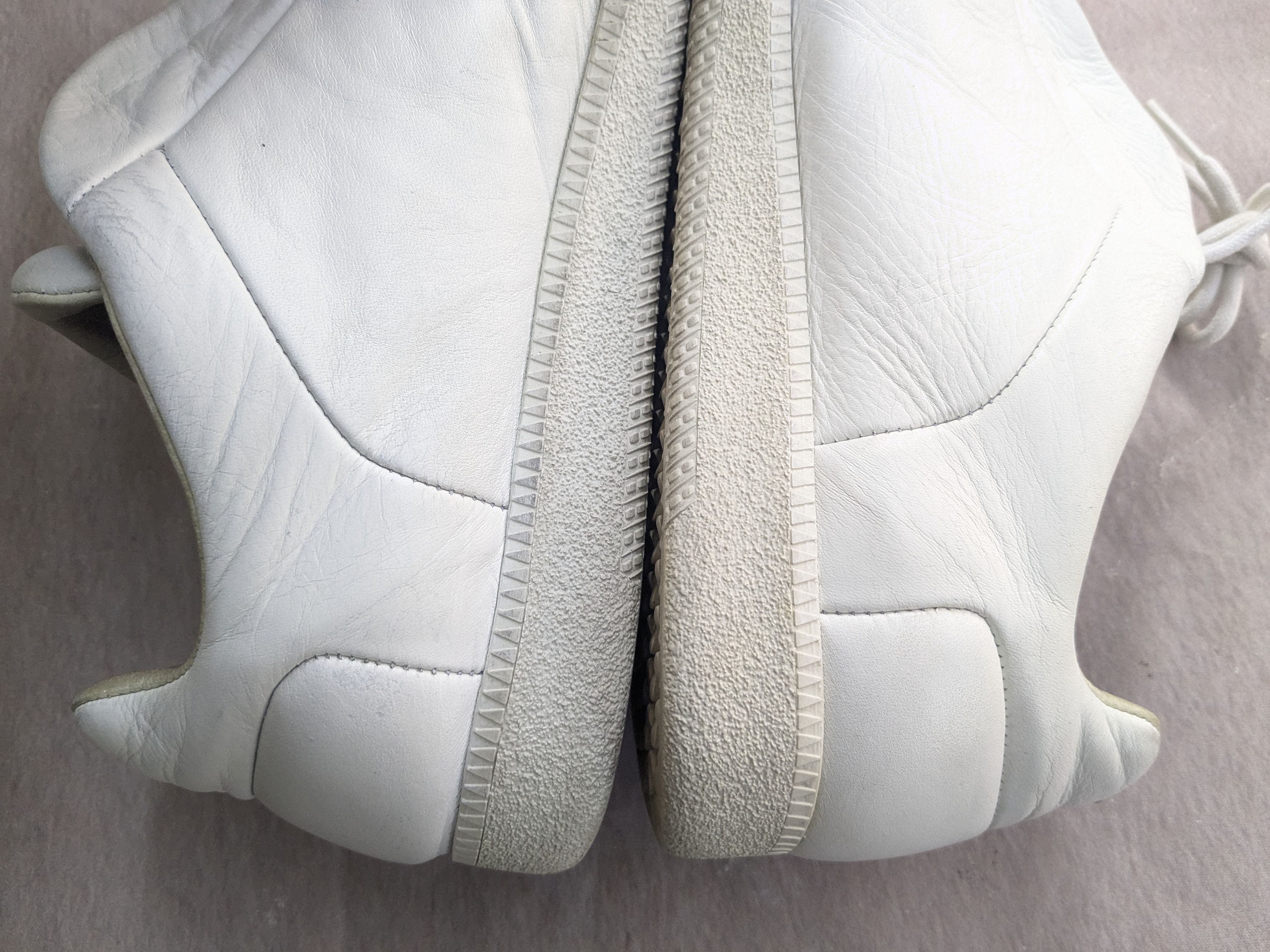 Maison Margiela Maison Margiela Future White Low Tops 11.5 44.5 Leather Size US 11.5 / EU 44-45 - 13 Thumbnail