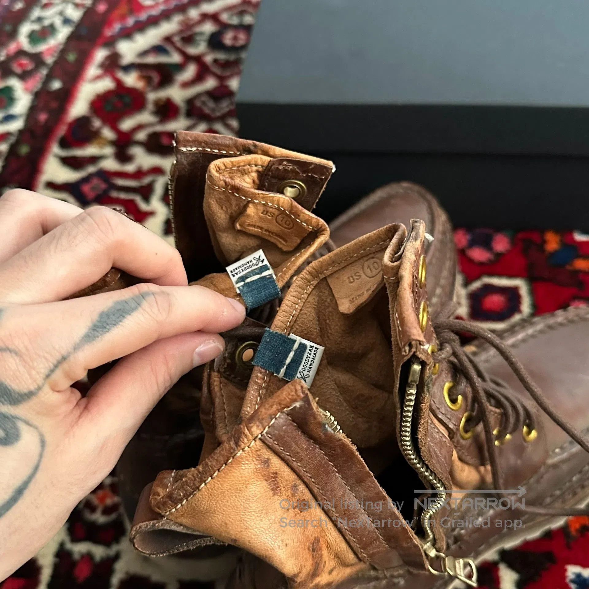 Visvim visvim grizzly boots 20ss size 10. Size US 10 / EU 43 - 6 Thumbnail