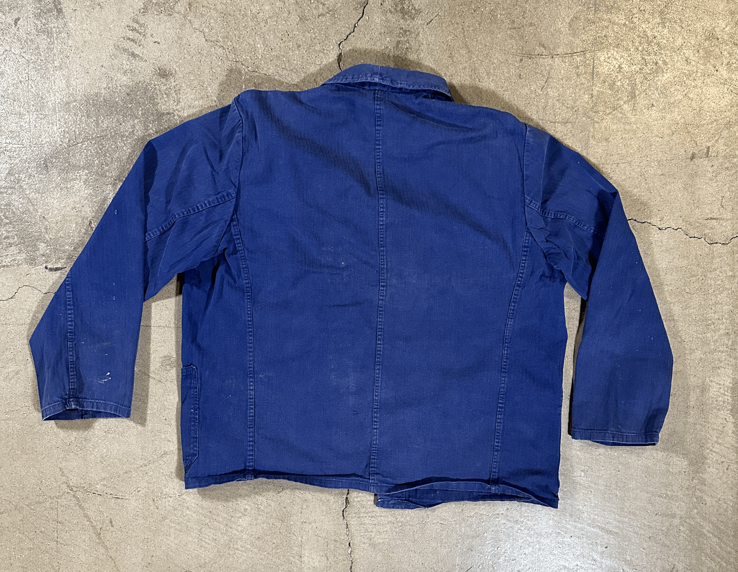Vintage Vintage 80s 90s Sanfor Work Jacket Washed Faded Size US L / EU 52-54 / 3 - 2 Thumbnail