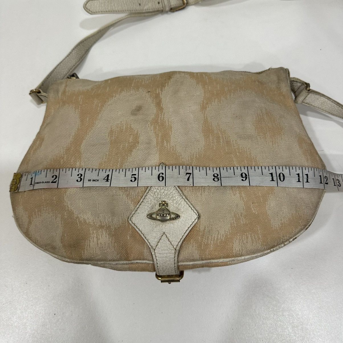 Vivienne Westwood ‼️YES‼️ VINTAGE VIVIENNE WESTWOOD CROSSBODY LIKE SAUMUR BAG Size ONE SIZE - 13 Thumbnail