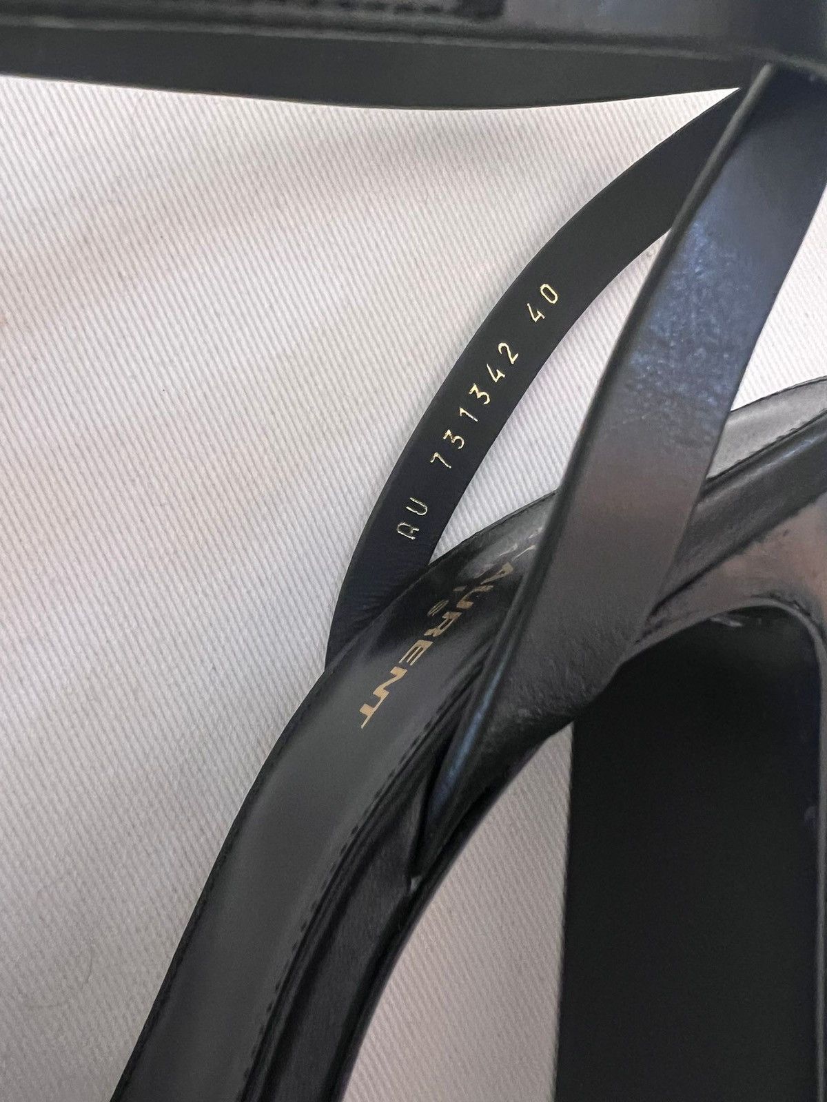 Saint Laurent Paris New Saint Laurent Platz Sandals IT40/ US 10 Size US 10 / IT 40 - 12 Thumbnail