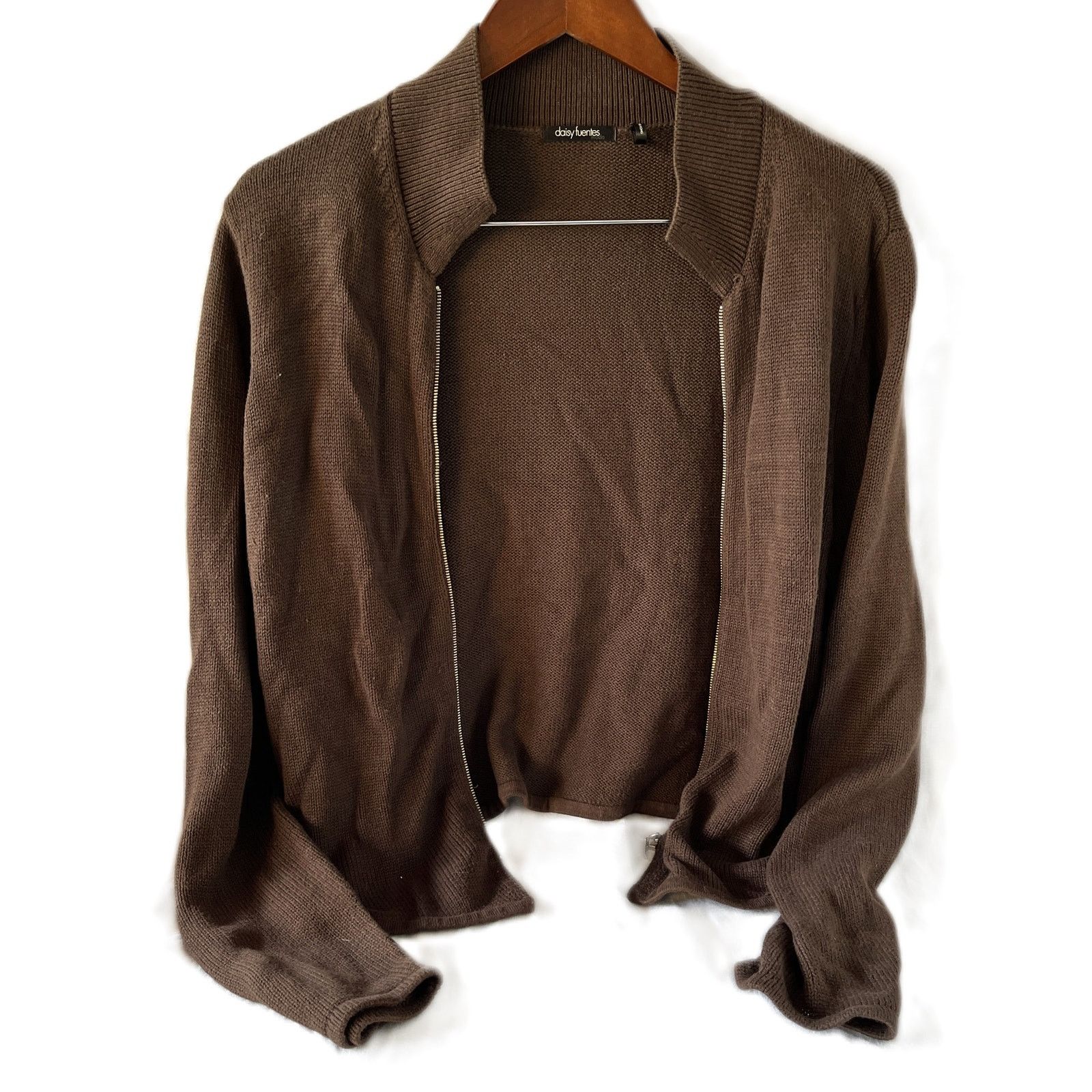 Other Daisy Fuentes Zip Cardigan Size L Size L / US 10 / IT 46 - 2 Thumbnail