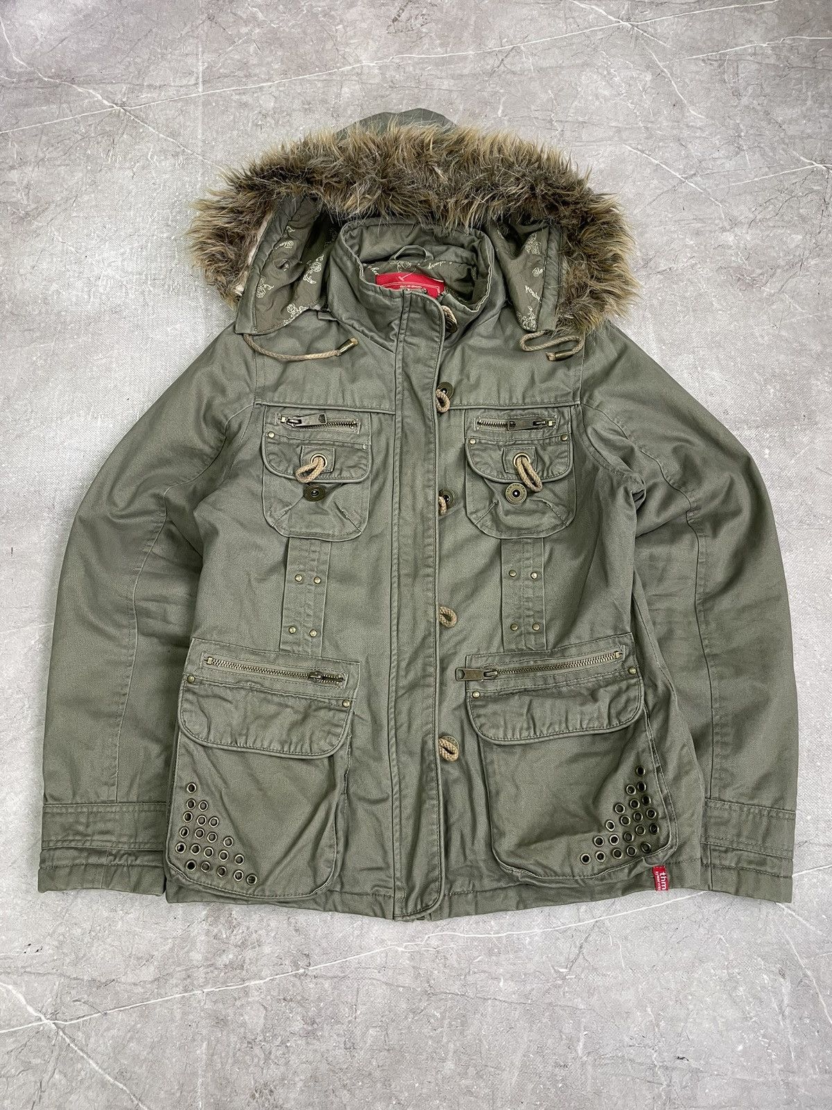 Hysteric Glamour Military fur hood japanese if six was nine jacket army Size US M / EU 48-50 / 2 - 1 Thumbnail