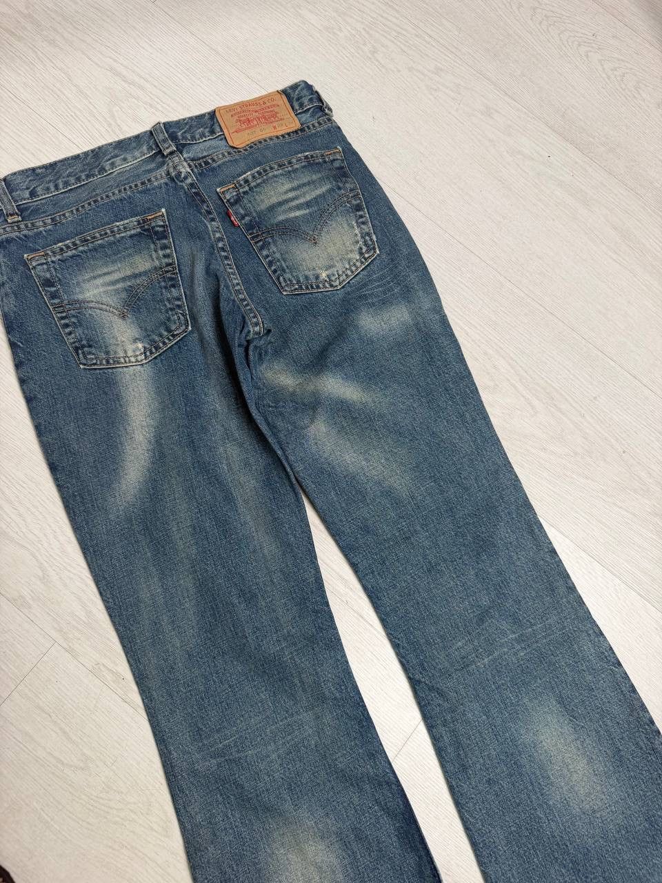 Levi's Vintage Levi's 522 Bootcut Jeans Distressed Faded Denim Y2K Size US 28 / EU 44 - 8 Thumbnail