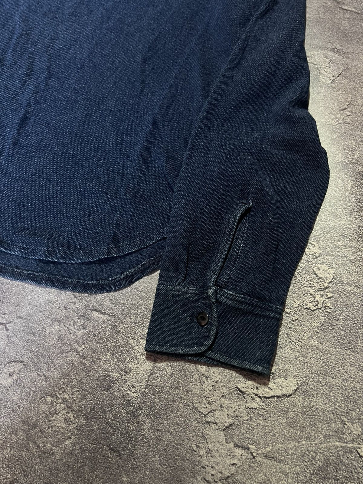 RRL Ralph Lauren RARE Vintage RRL Double Ralph Lauren Polo Long Sleeve Dyed Size US L / EU 52-54 / 3 - 3 Thumbnail